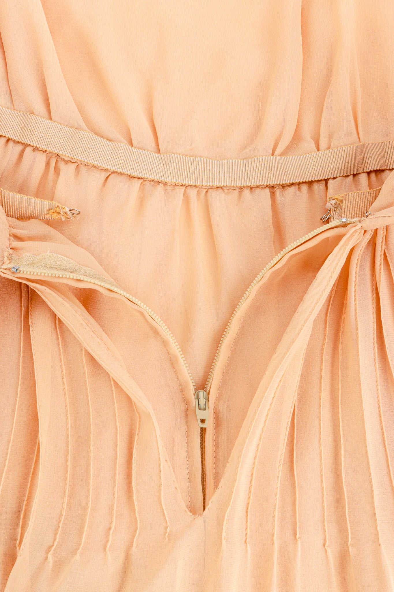 Chiffon Ruffle Peasant Dress - Image 8
