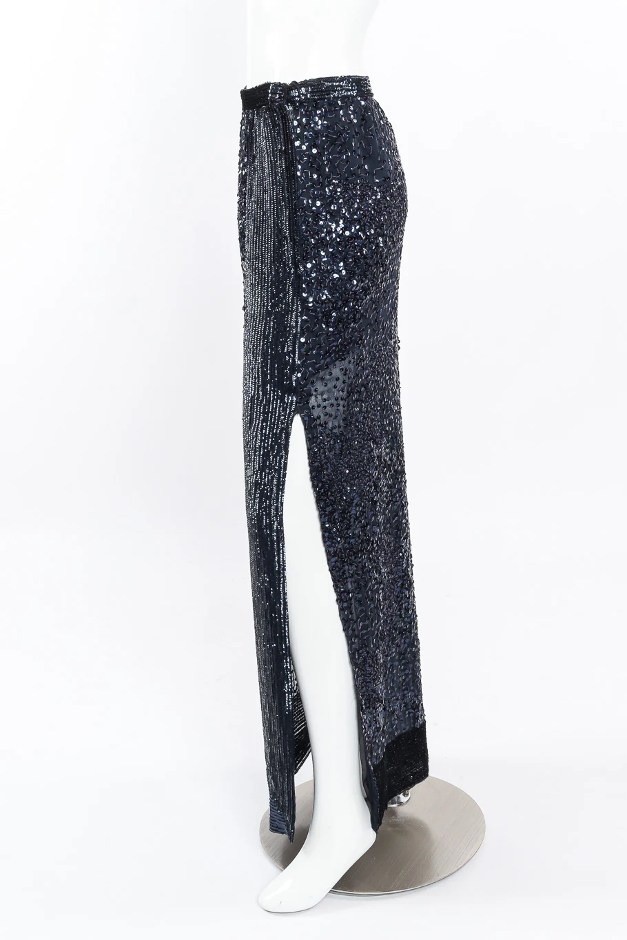 Chiffon Sequin Maxi Skirt - Image 2