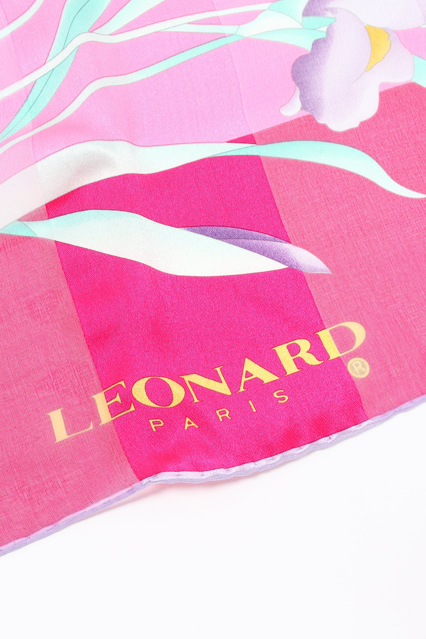 Chiffon Striped Iris Scarf - Image 13