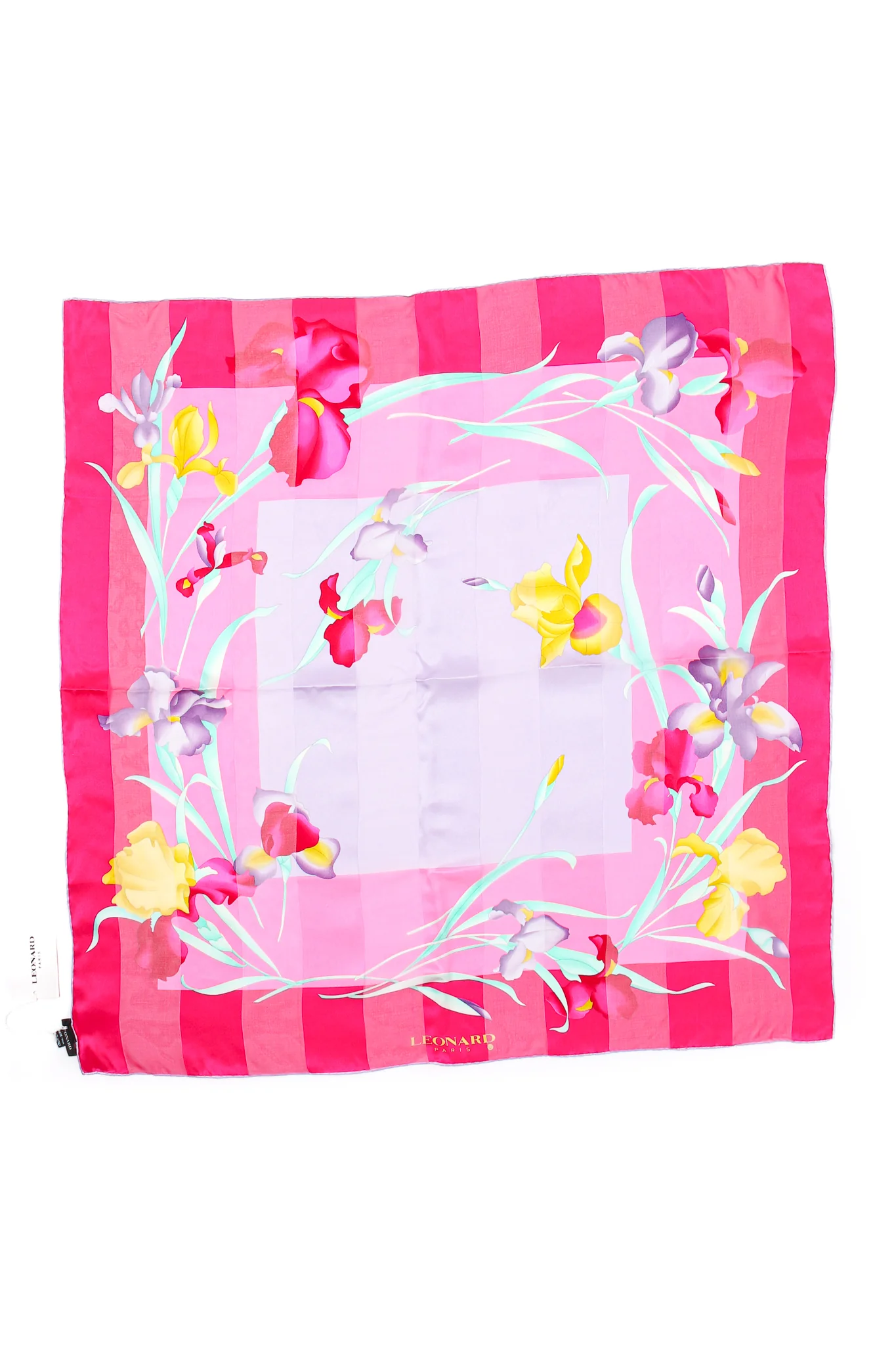 Chiffon Striped Iris Scarf - Image 3