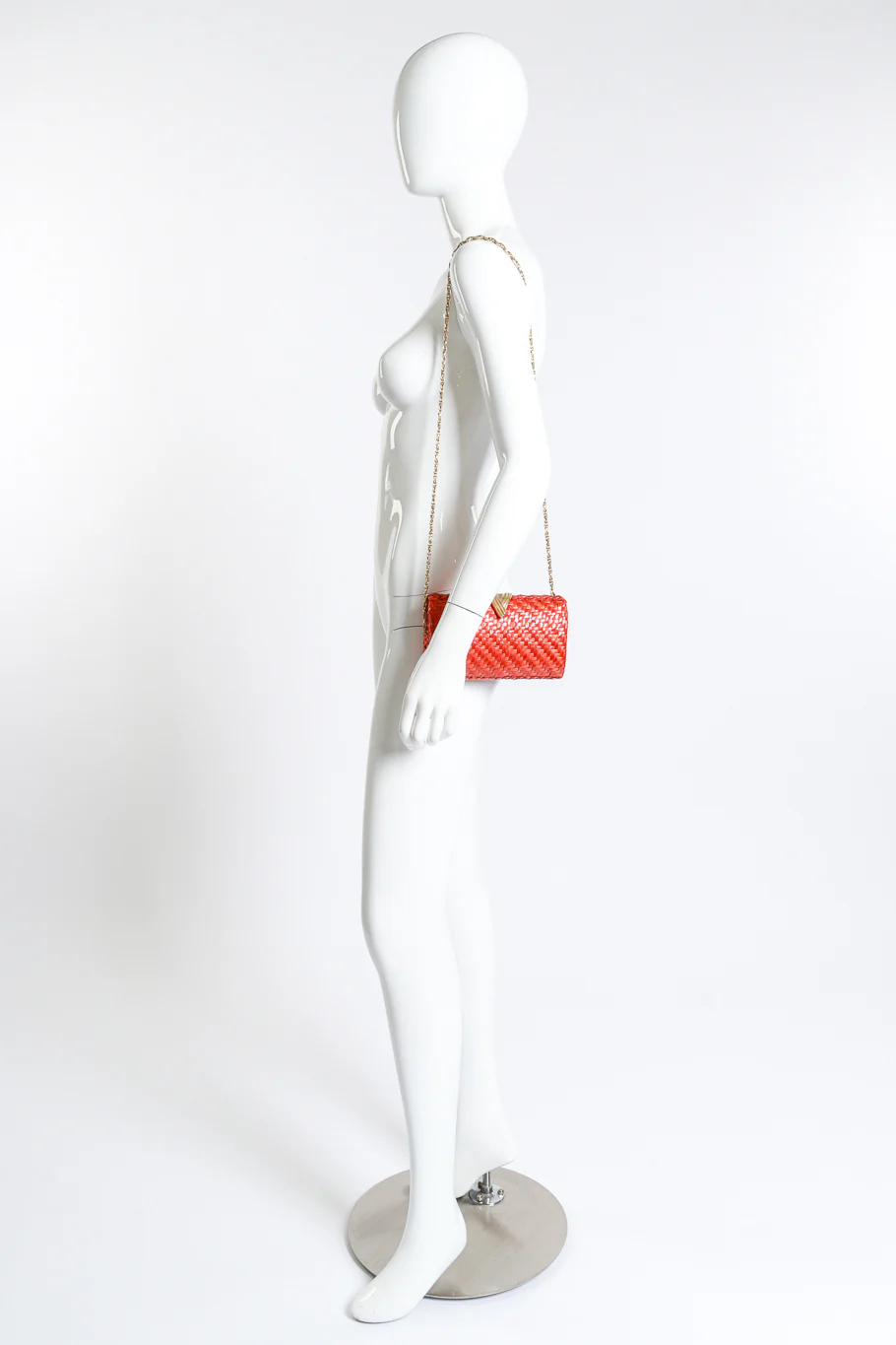Chilli Red Shoulder Clutch - Image 2