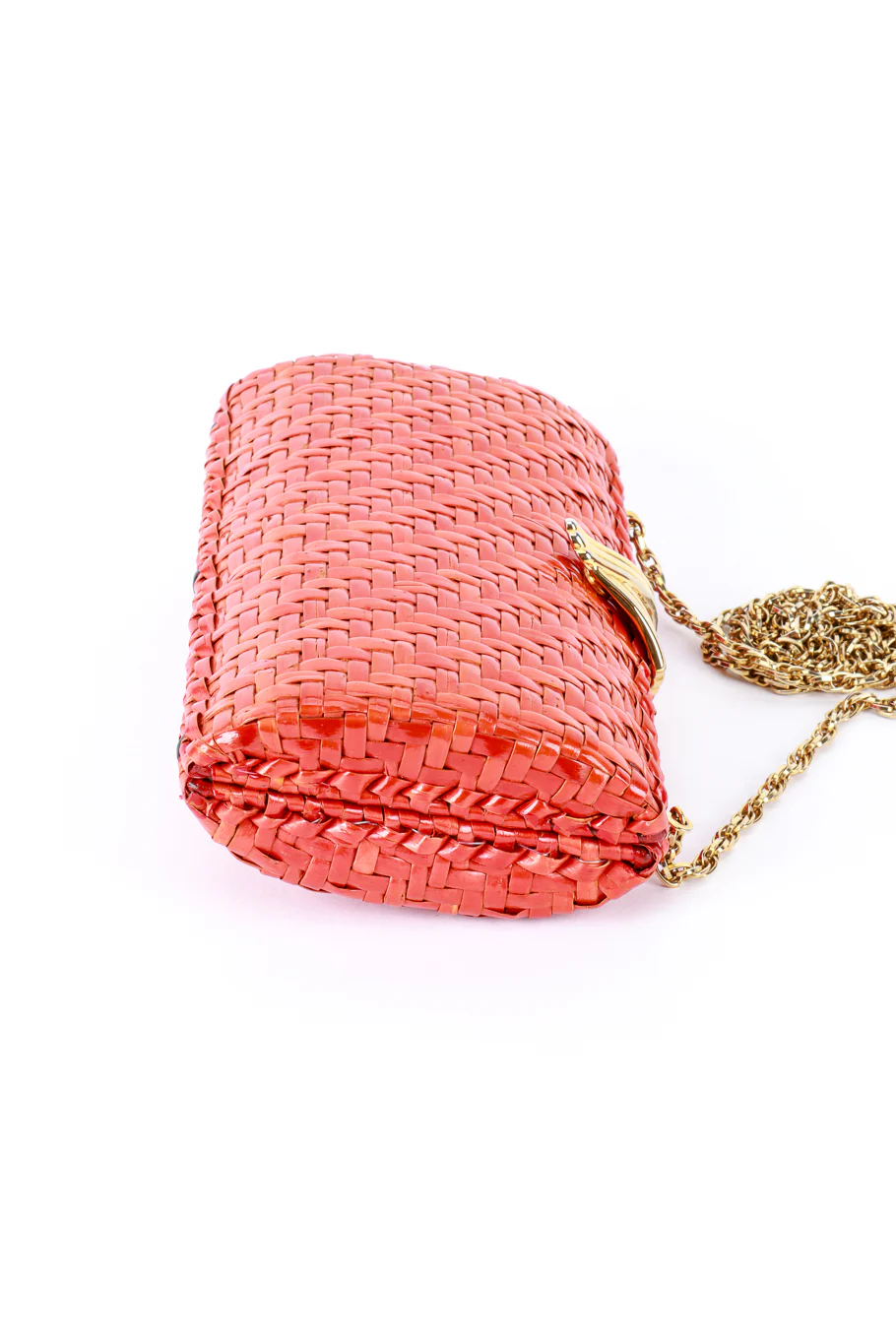Chilli Red Shoulder Clutch - Image 4