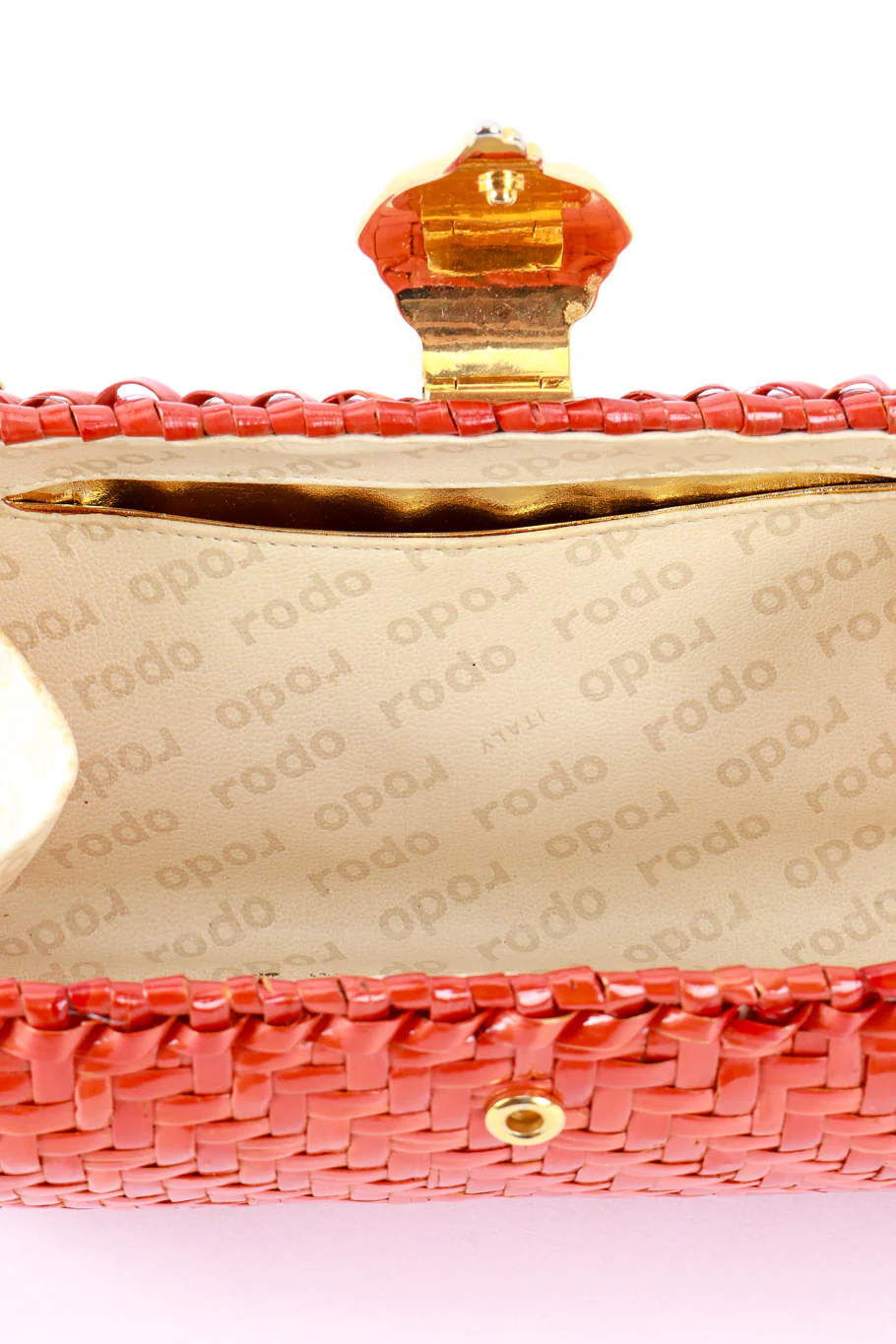 Chilli Red Shoulder Clutch - Image 9