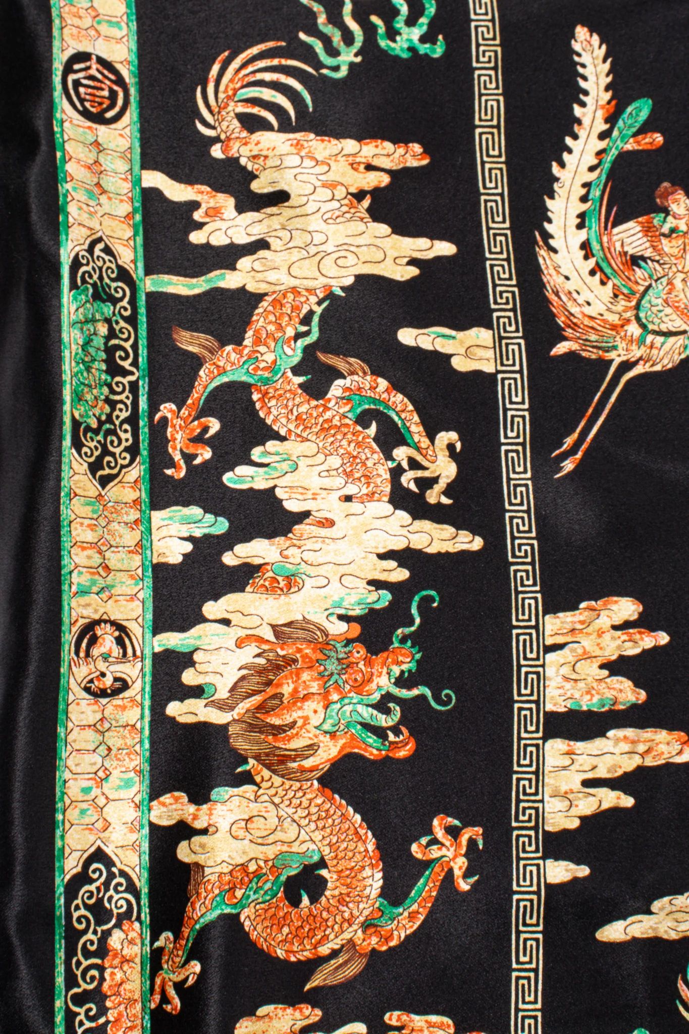 Chinese Coromandel Print Shawl - Image 7