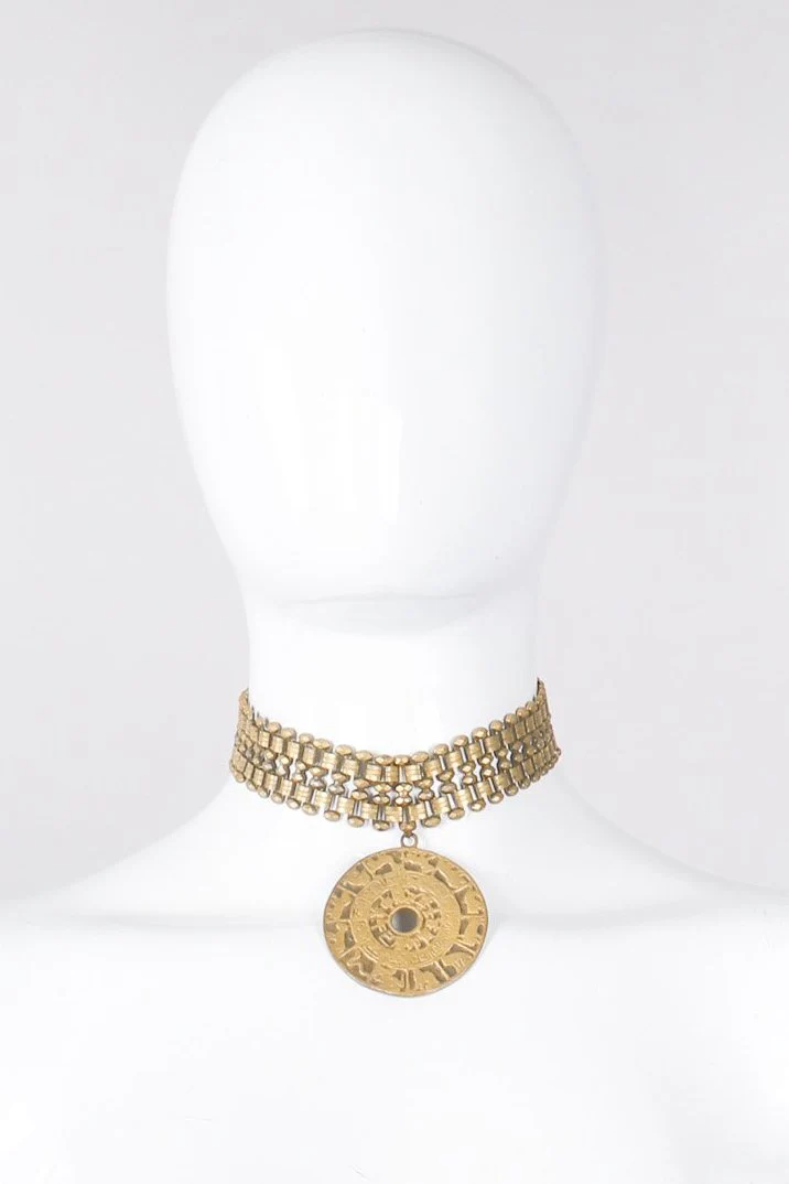 Chinese Zodiac Medallion Choker - Image 2
