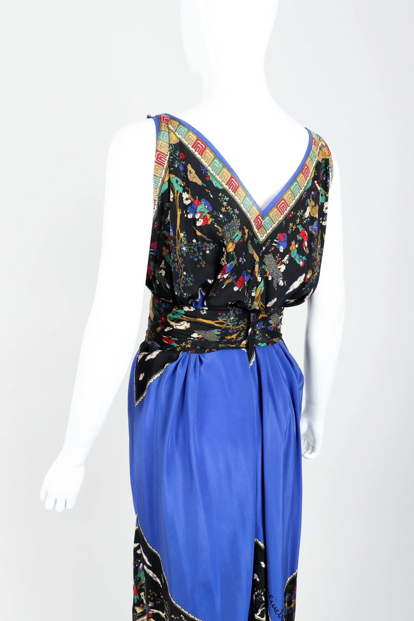 Chinois Silk Scarf Dress - Image 6
