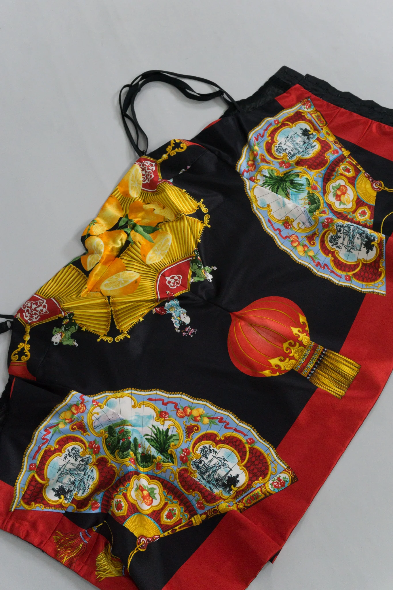 Chinoiserie Silk Bra Top - Image 12