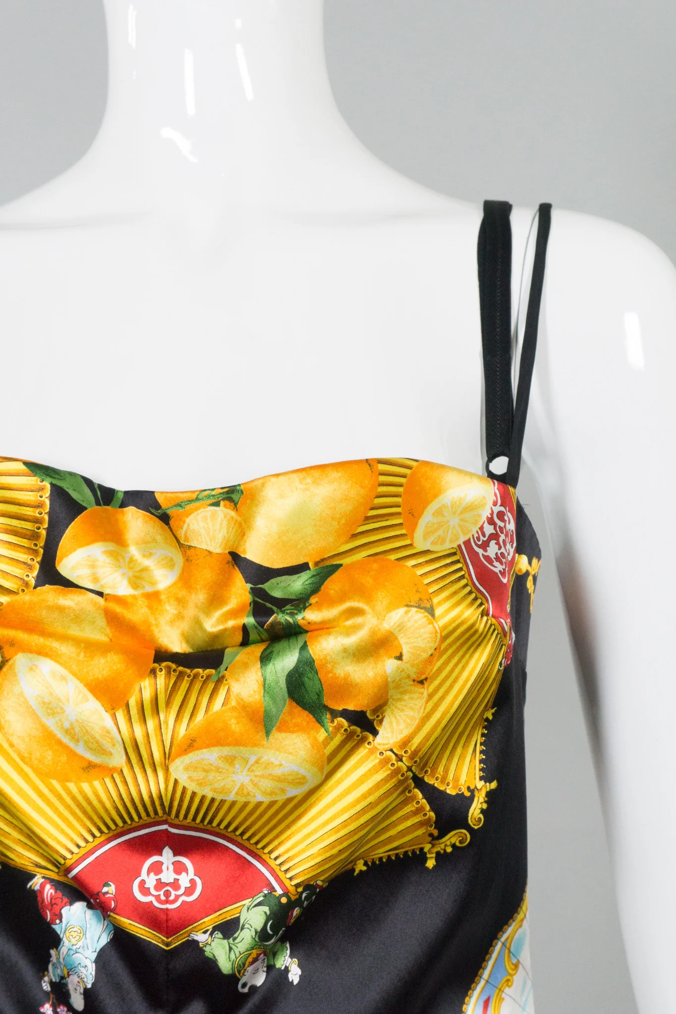 Chinoiserie Silk Bra Top - Image 6
