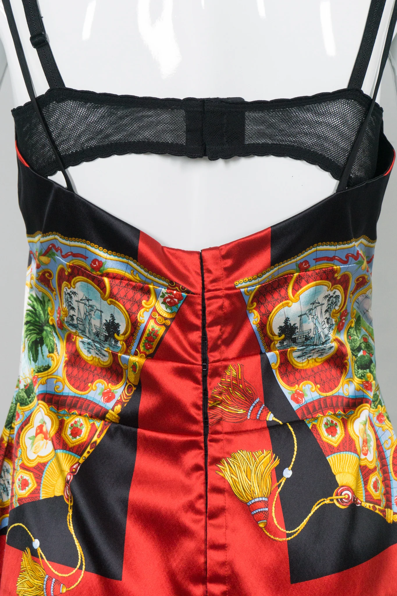 Chinoiserie Silk Bra Top - Image 8