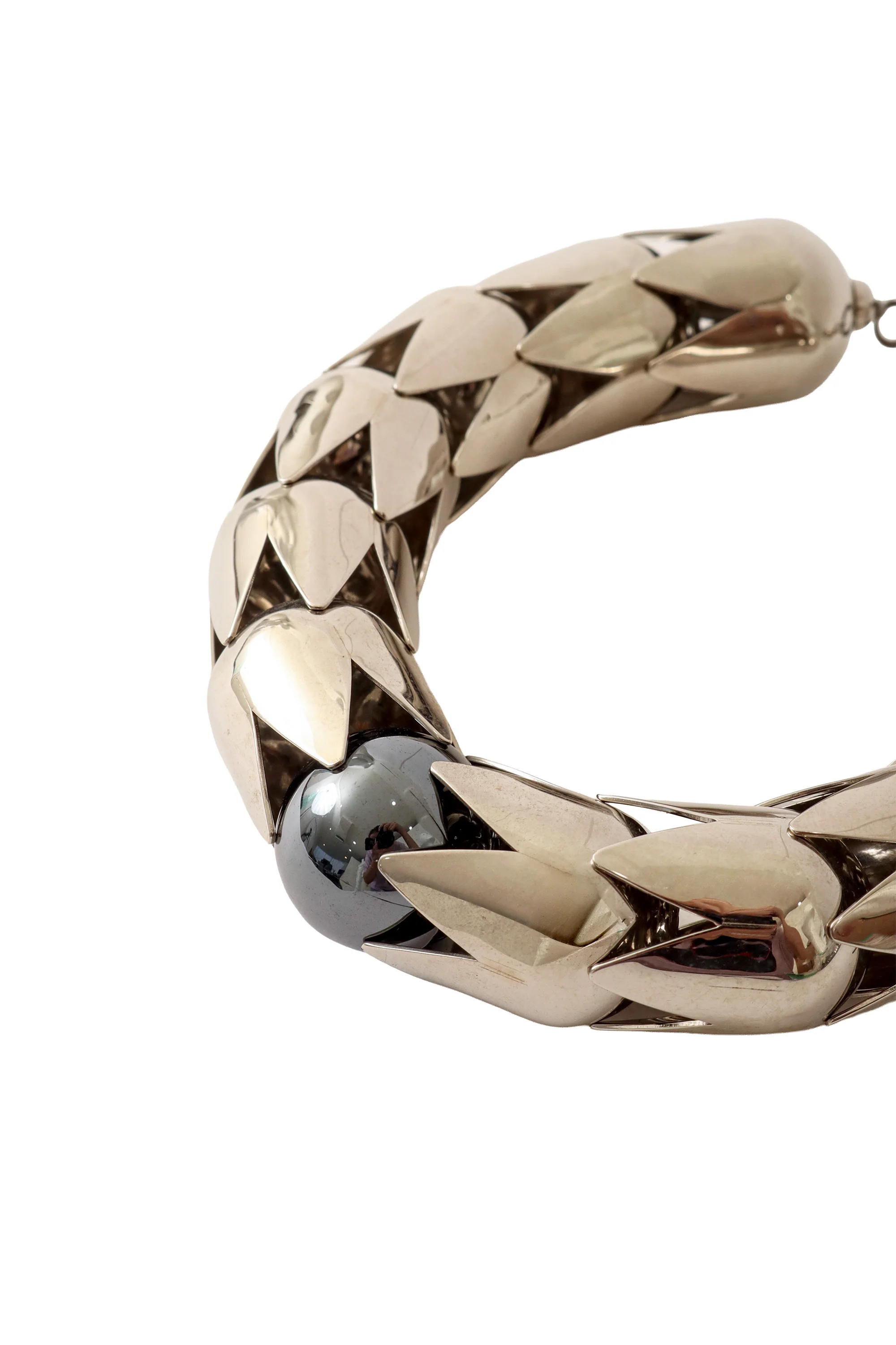 Chrome Armor Link Bracelet - Image 3
