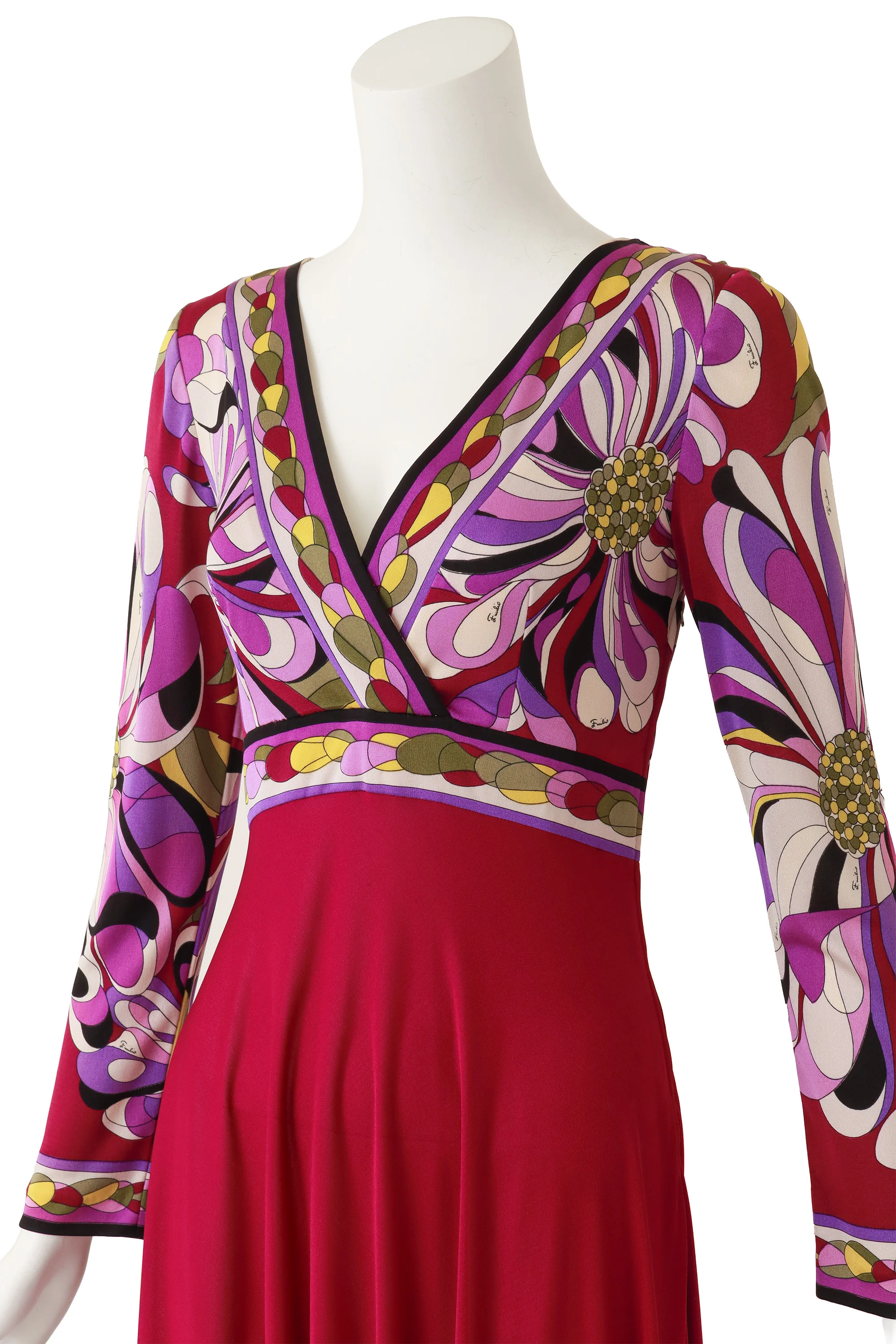 Chrysanthemum Empire Dress - Image 2