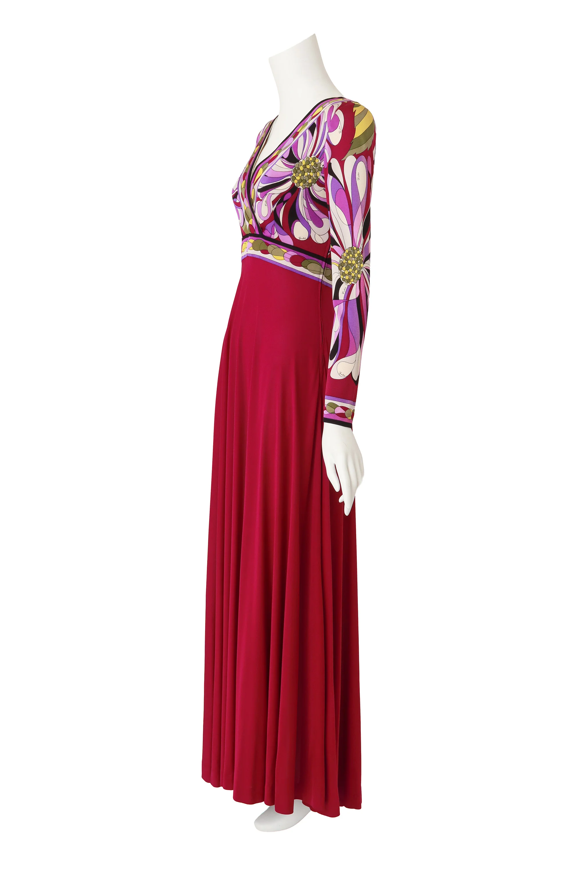 Chrysanthemum Empire Dress - Image 3