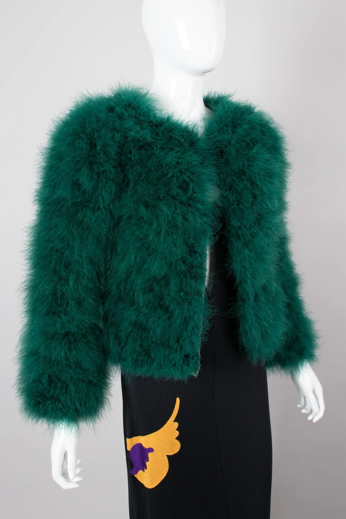 Chubby Marabou Jacket
