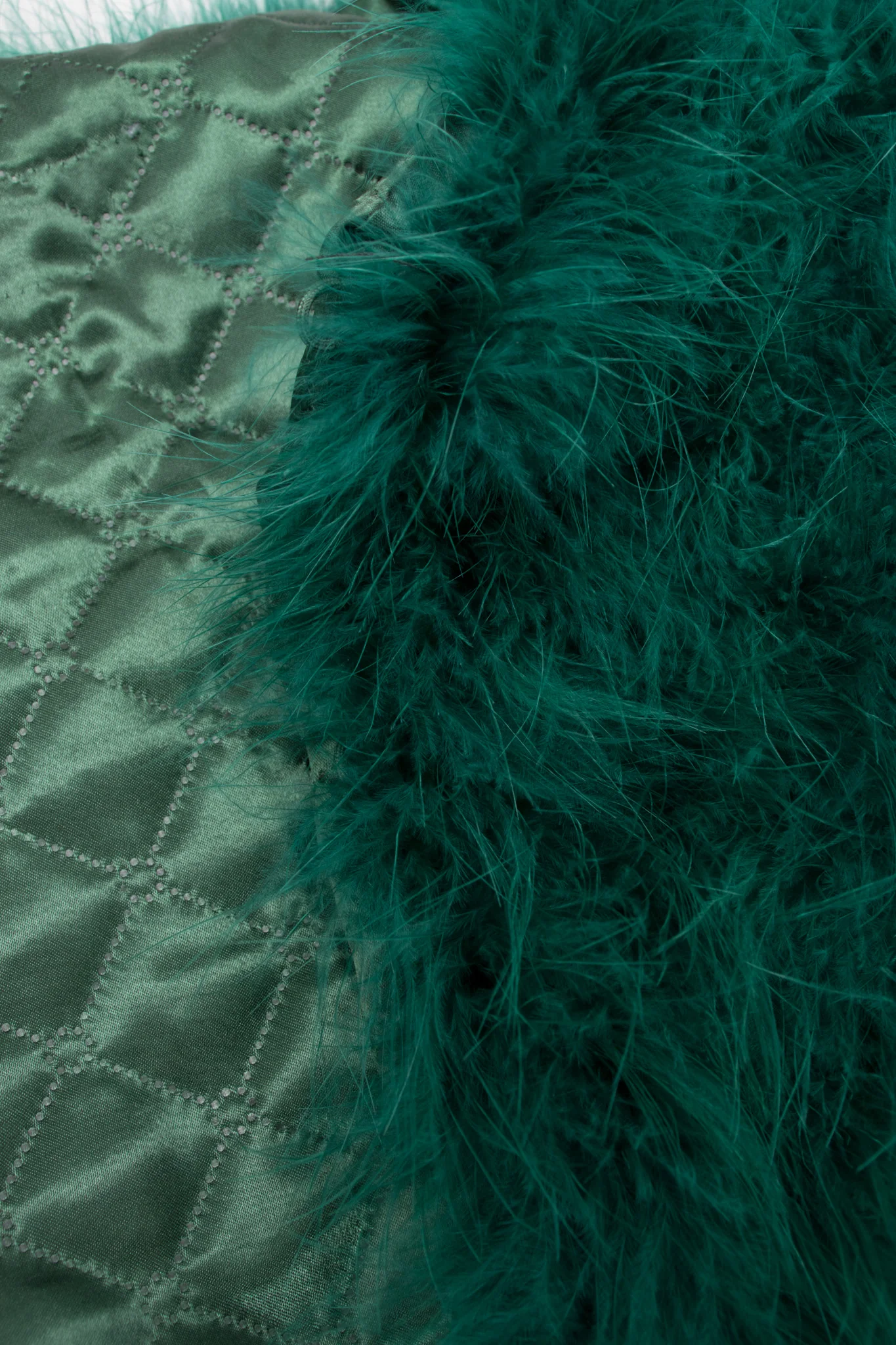 Chubby Marabou Jacket - Image 13