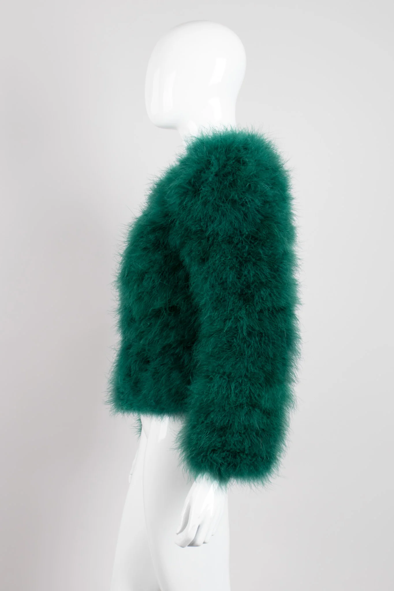 Chubby Marabou Jacket - Image 4