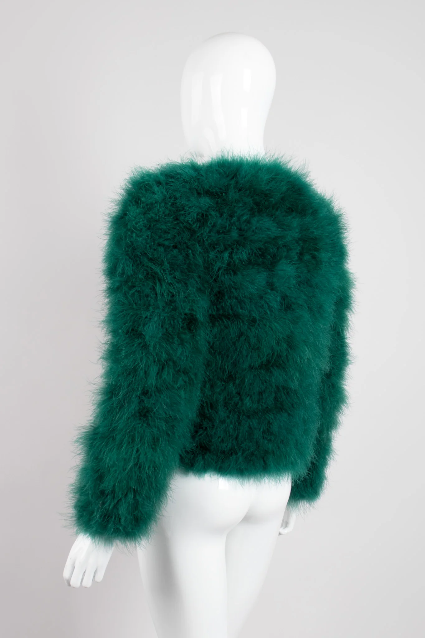 Chubby Marabou Jacket - Image 5