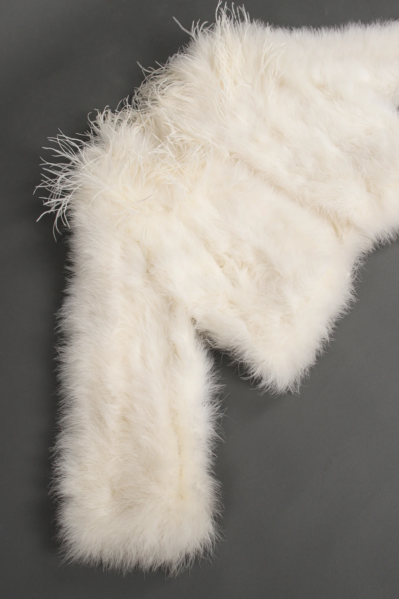 Chubby Marabou & Ostrich Jacket - Image 8