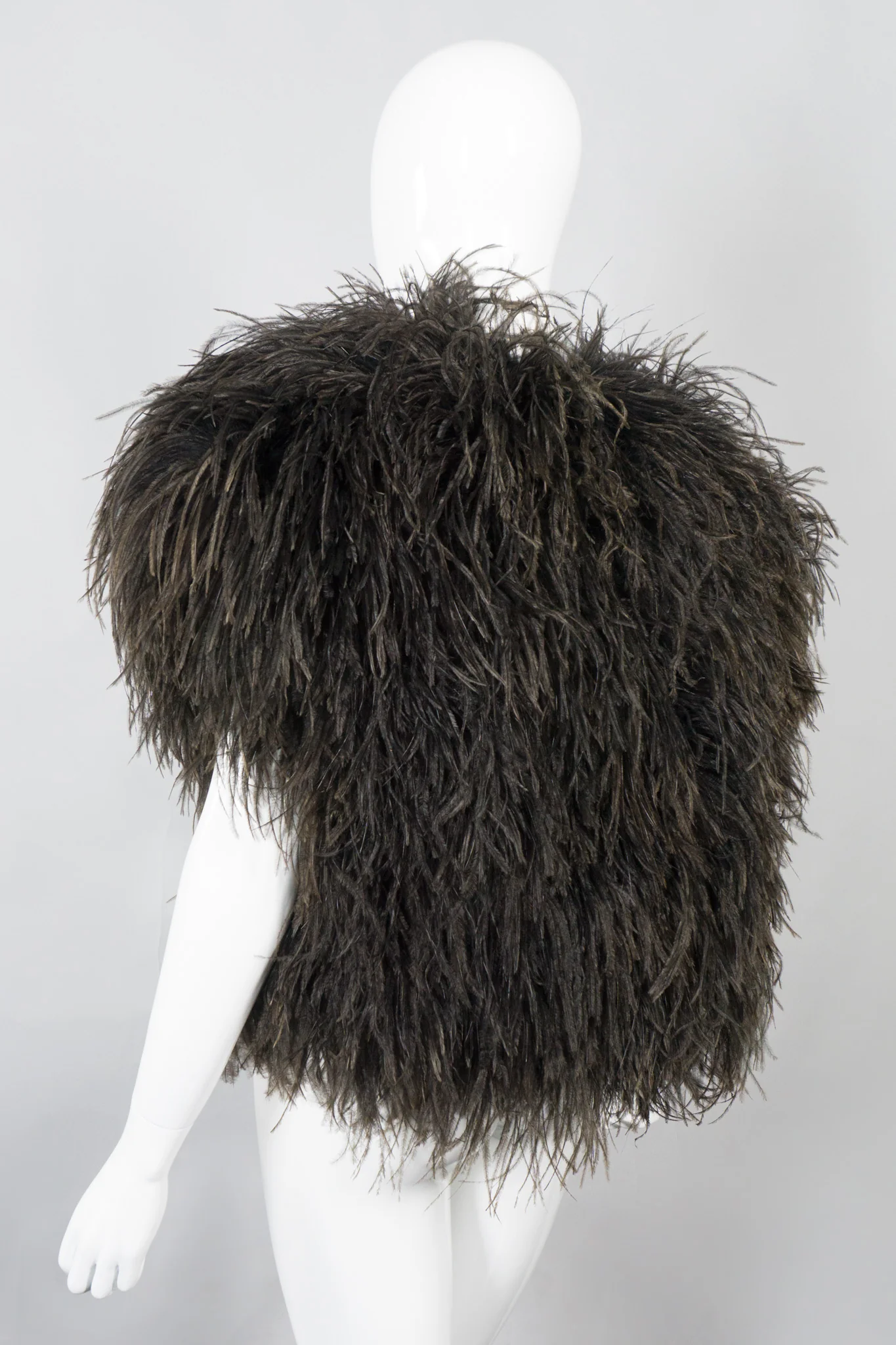 Chubby Ostrich Feather Jacket - Image 4