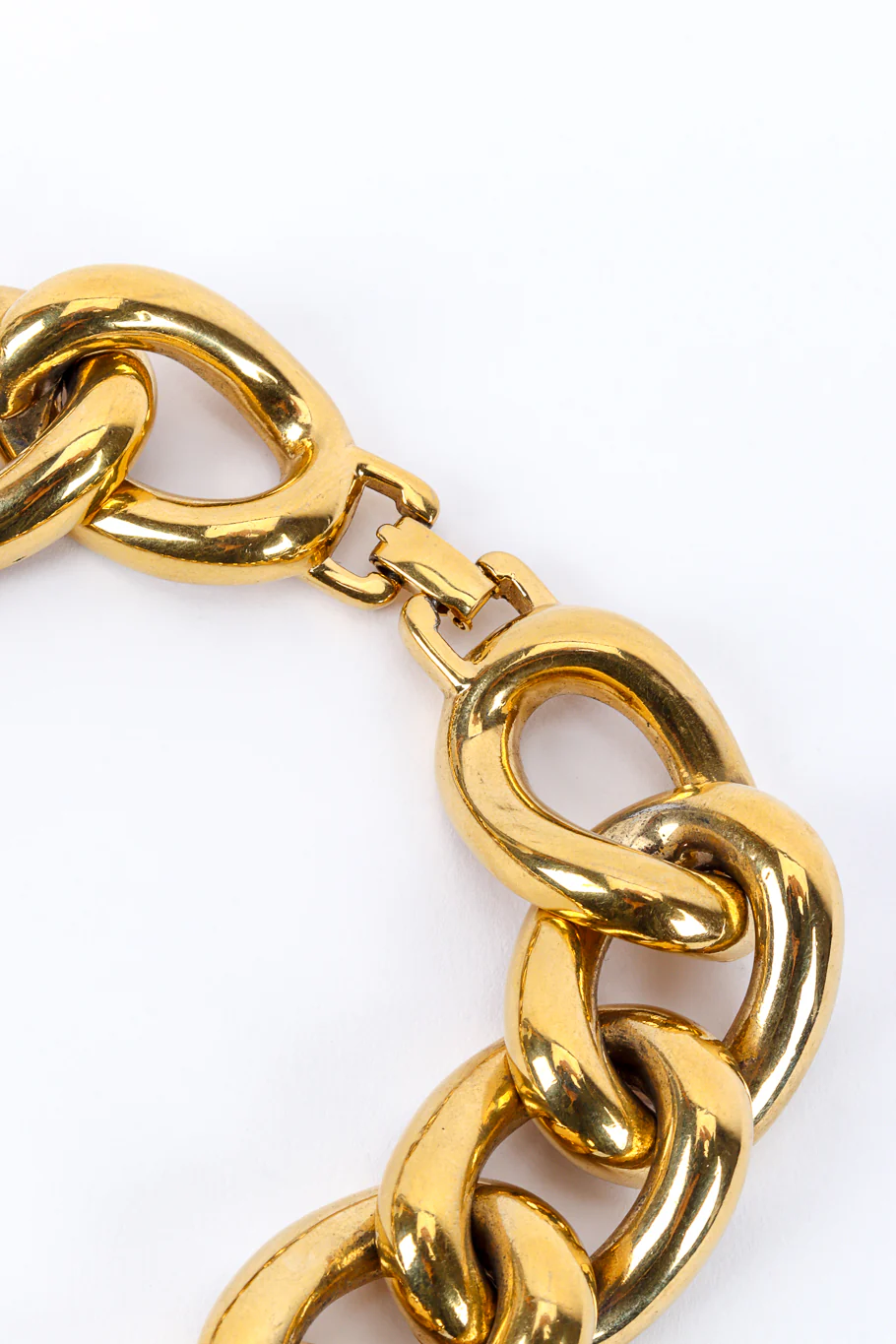 Chunky Curb Link Necklace - Image 7