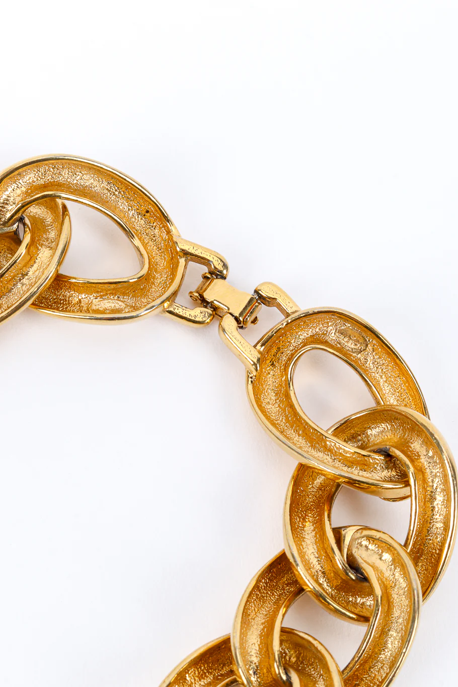 Chunky Curb Link Necklace - Image 8