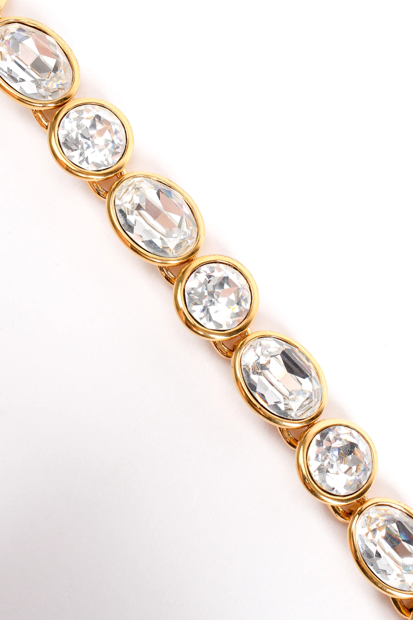 Chunky Cut Crystal Collar Necklace - Image 6