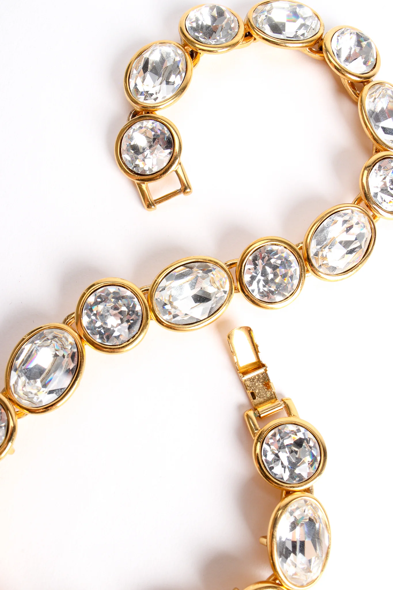 Chunky Cut Crystal Collar Necklace - Image 7