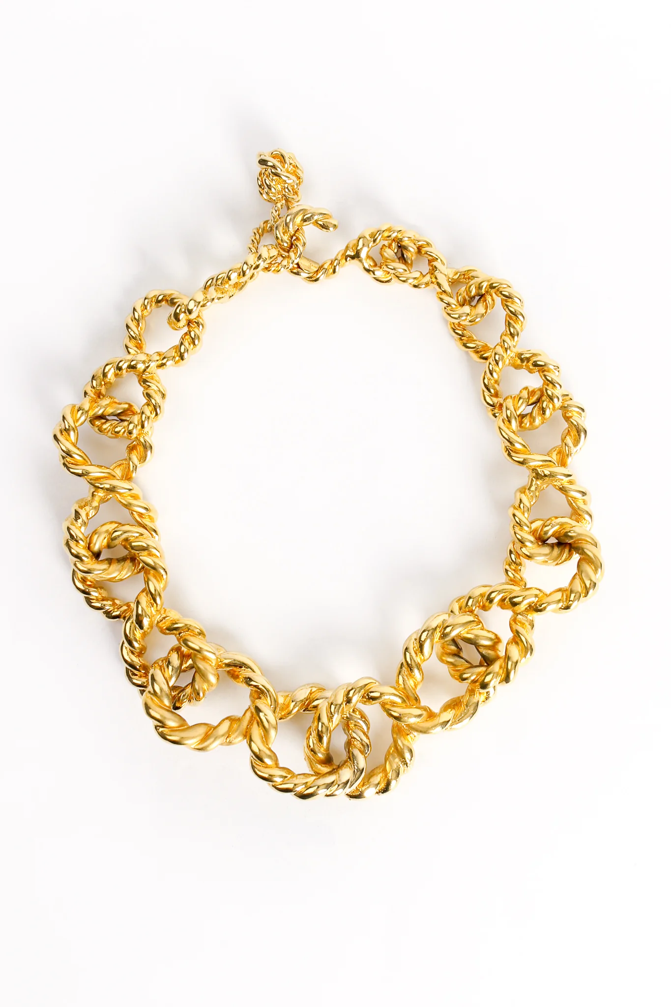 Chunky Infinity Braid Link Collar - Image 4