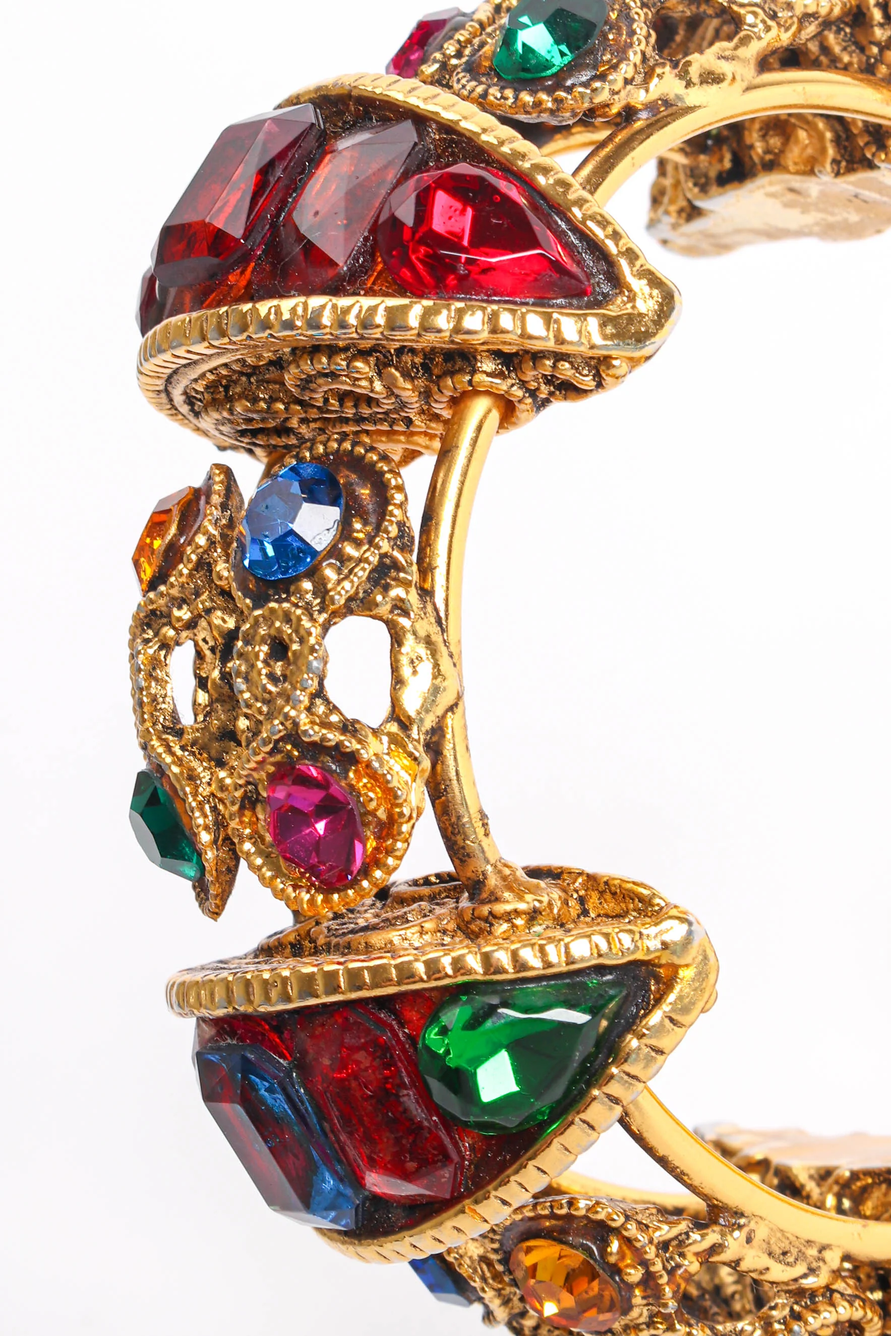 Chunky Jeweled Baroque Armband - Image 6
