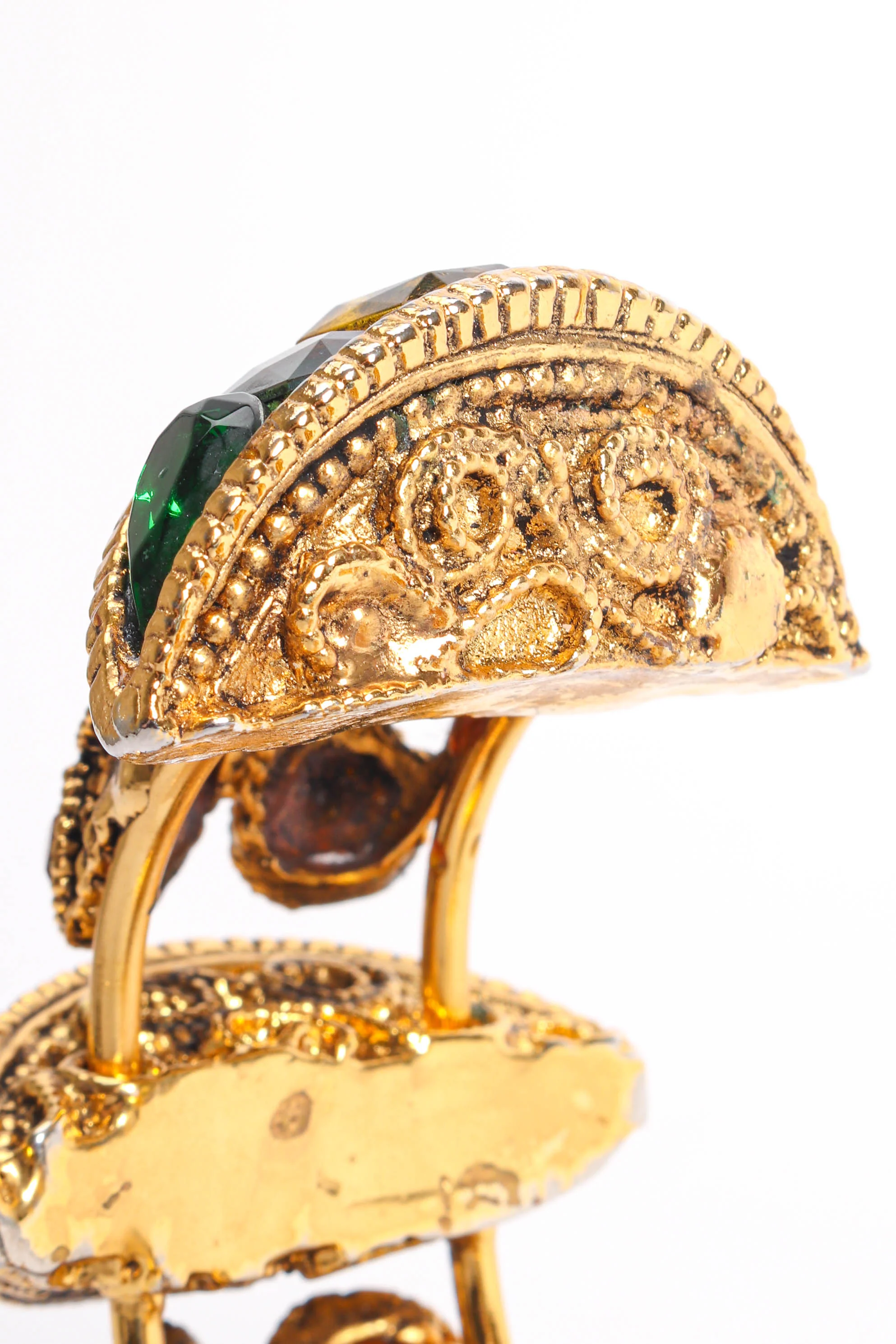 Chunky Jeweled Baroque Armband - Image 7