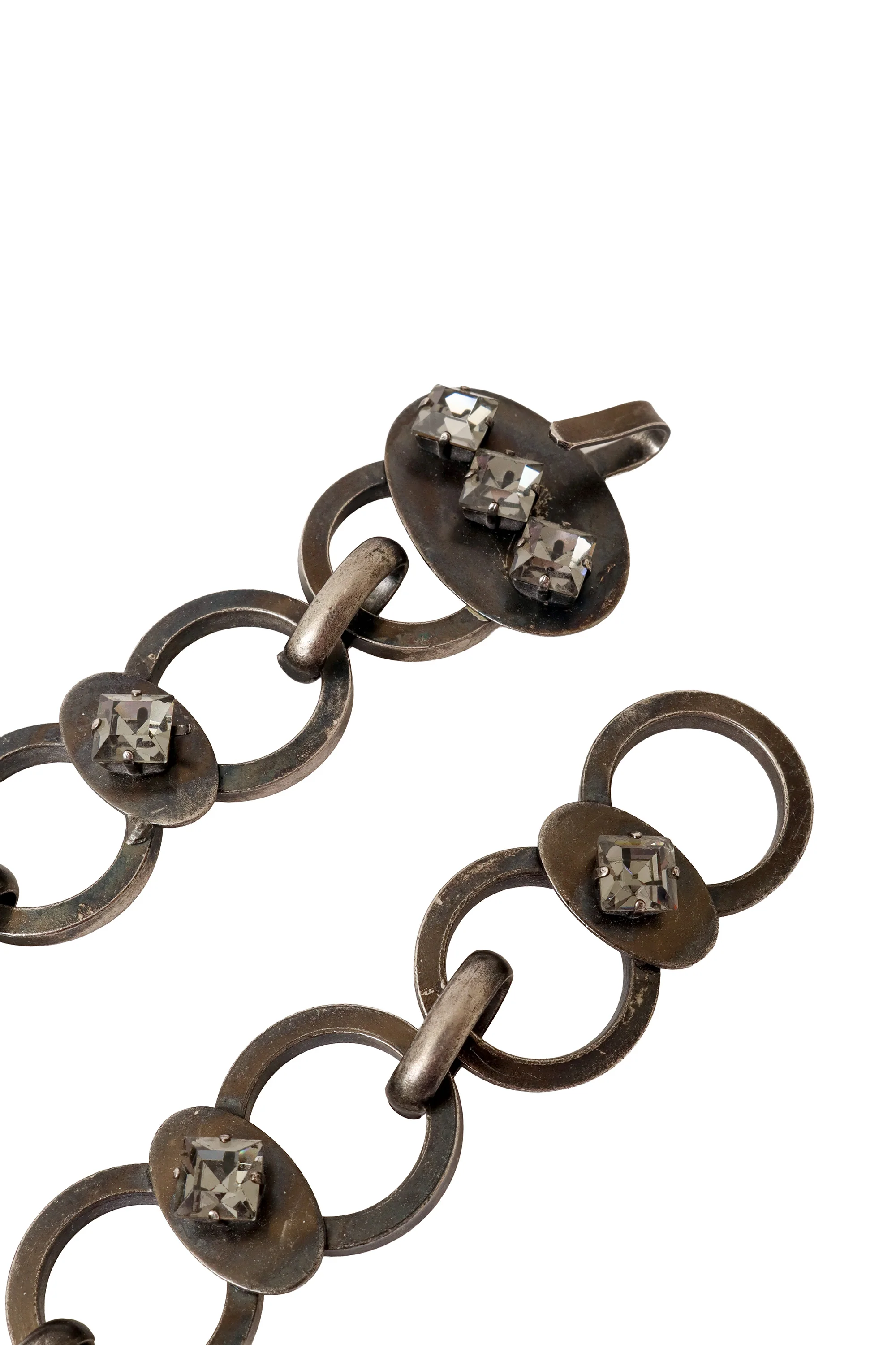 Chunky O-Link Crystal Necklace - Image 5
