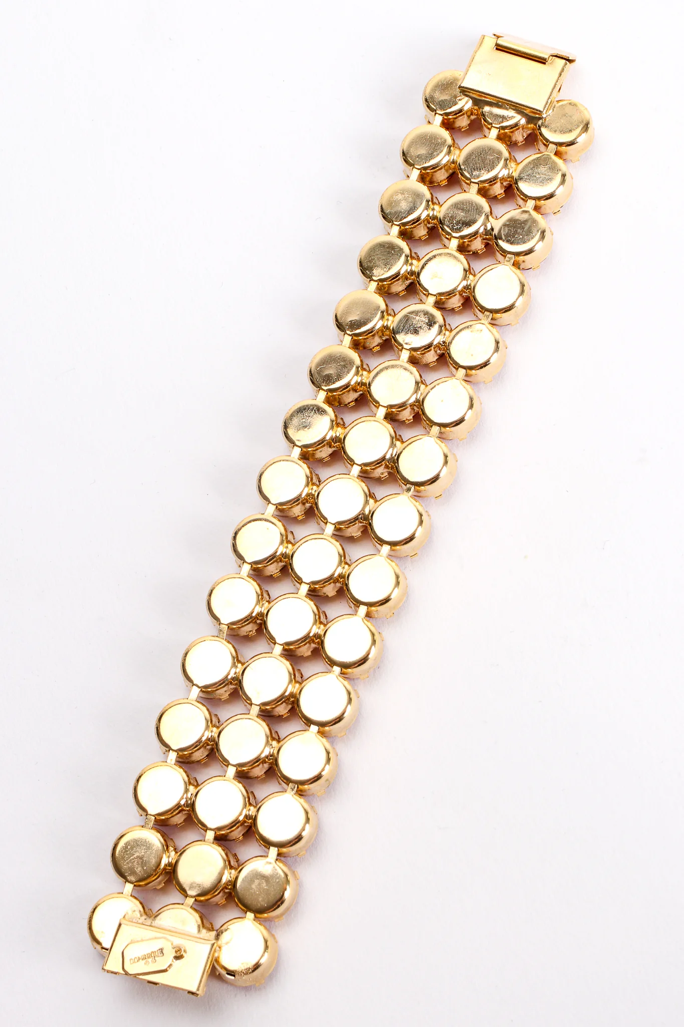Chunky Ruby Rhinestone Bracelet - Image 4