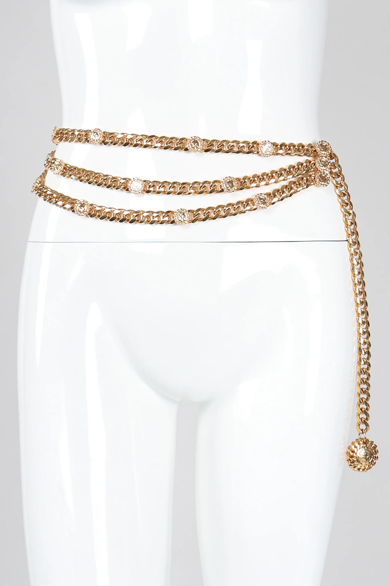 Chunky Triple-Strand Chain Belt - Image 10