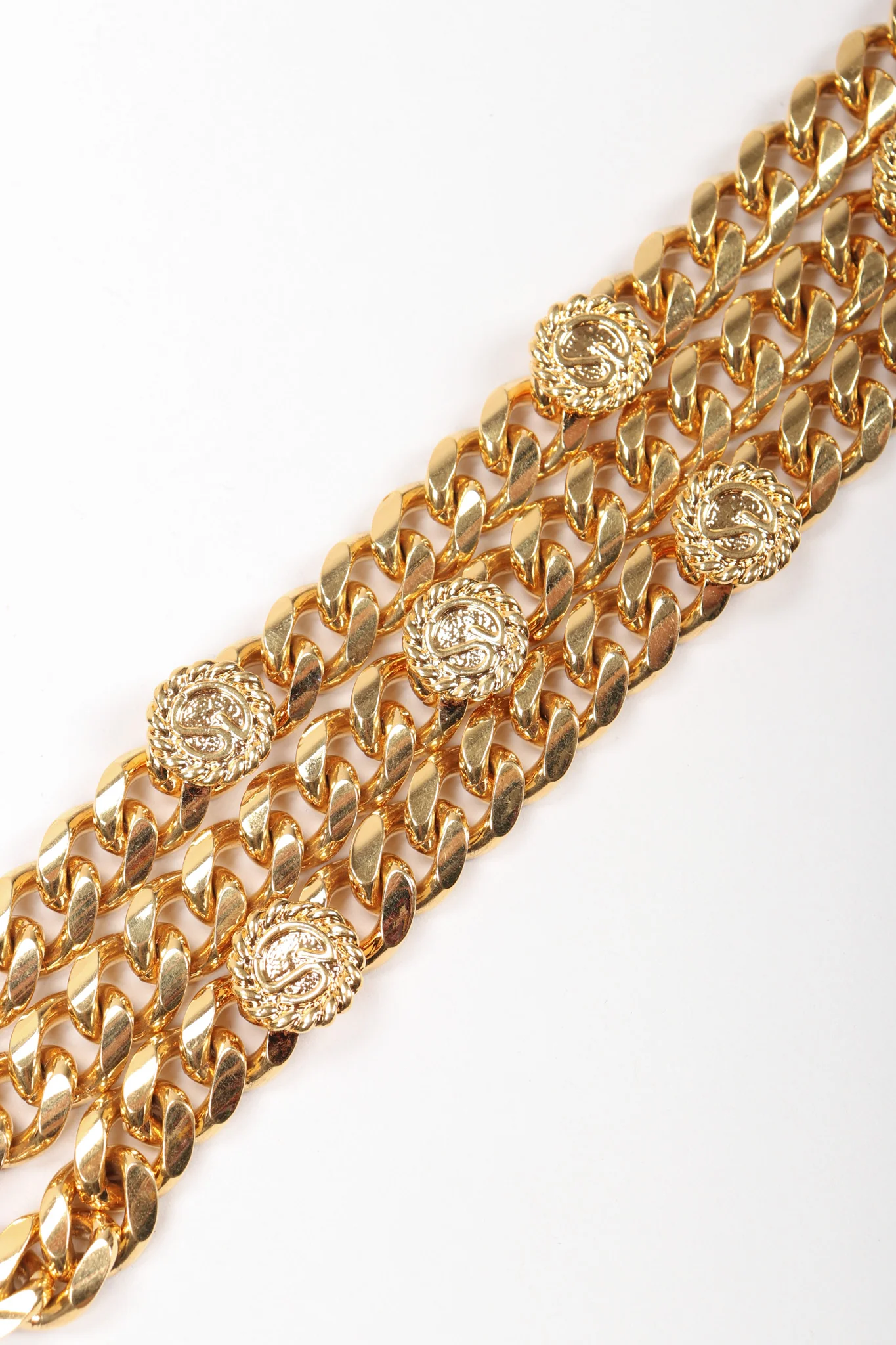 Chunky Triple-Strand Chain Belt - Image 3