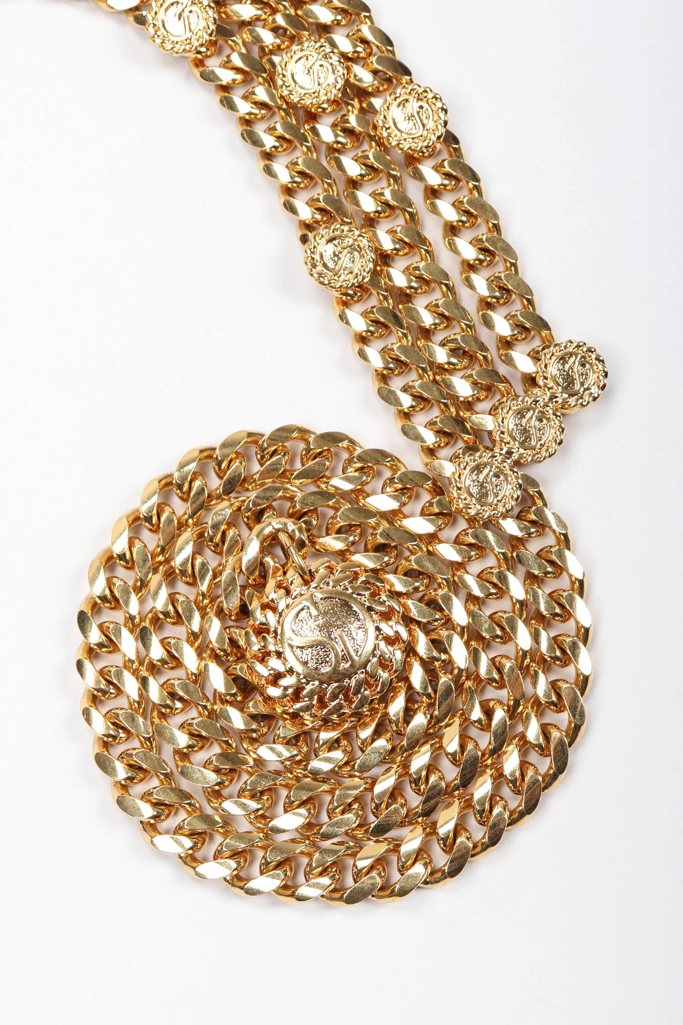 Chunky Triple-Strand Chain Belt - Image 4