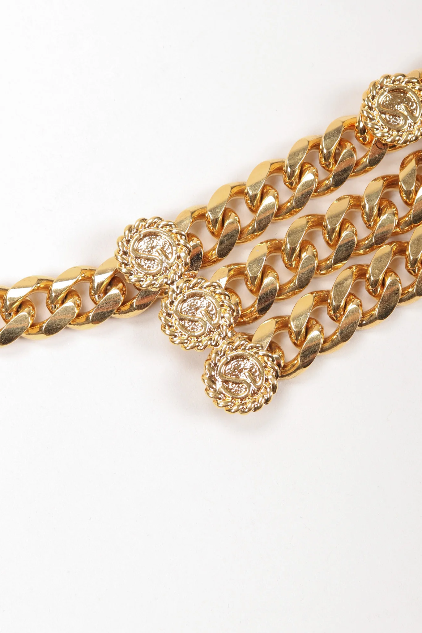 Chunky Triple-Strand Chain Belt - Image 5