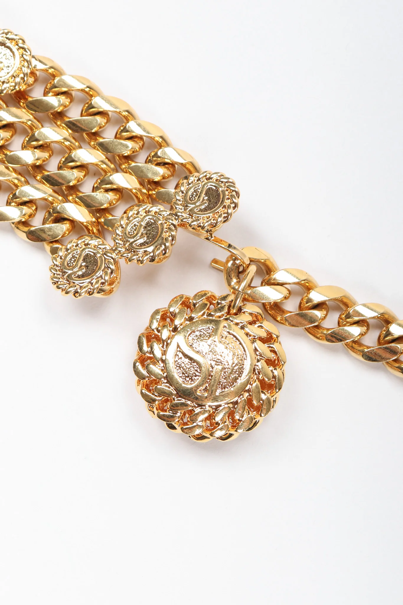 Chunky Triple-Strand Chain Belt - Image 7