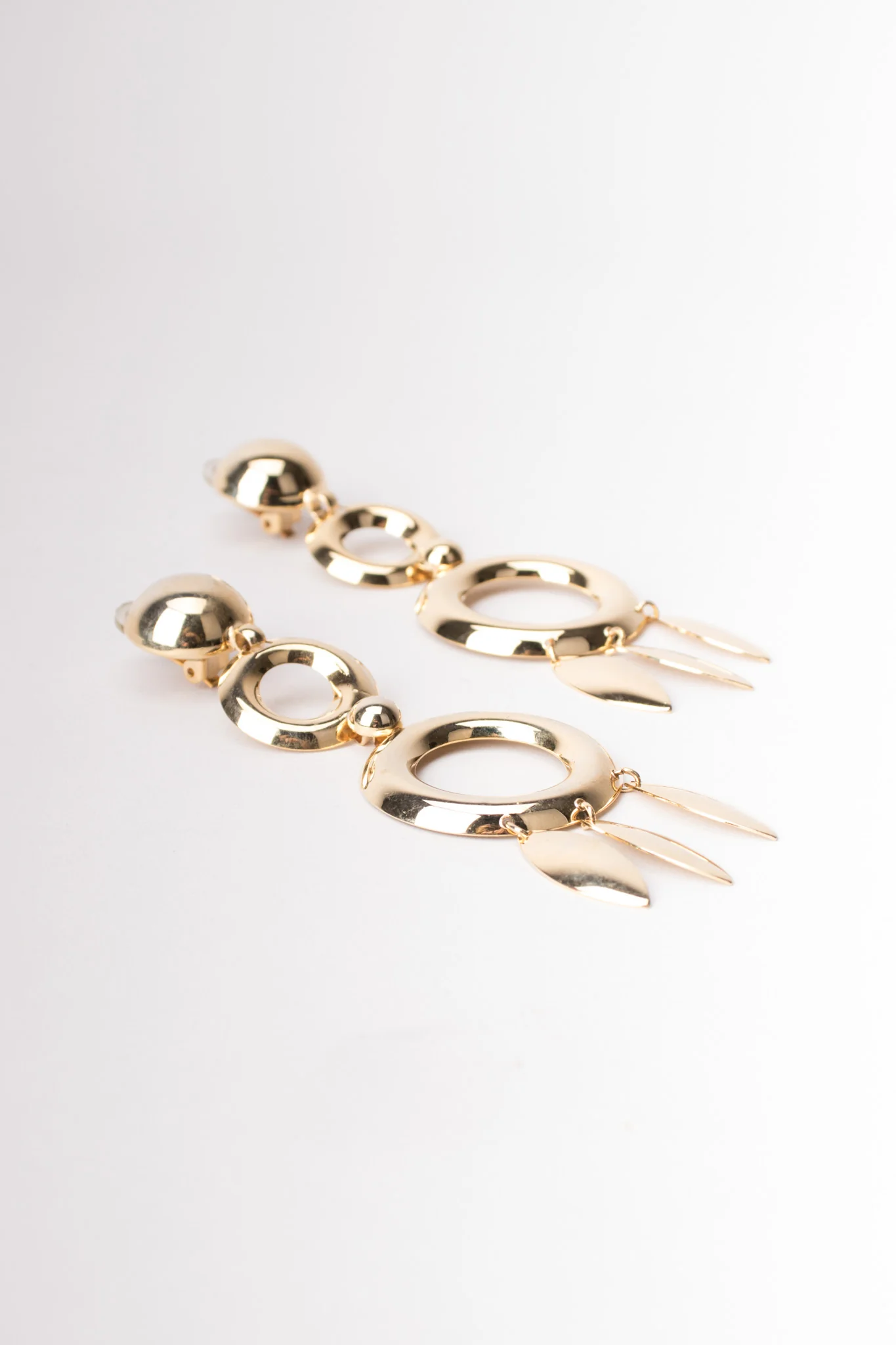 Circle Drop Earrings - Image 4
