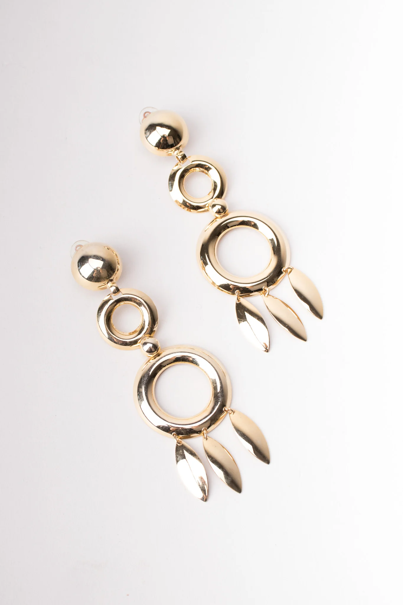 Circle Drop Earrings II - Image 3