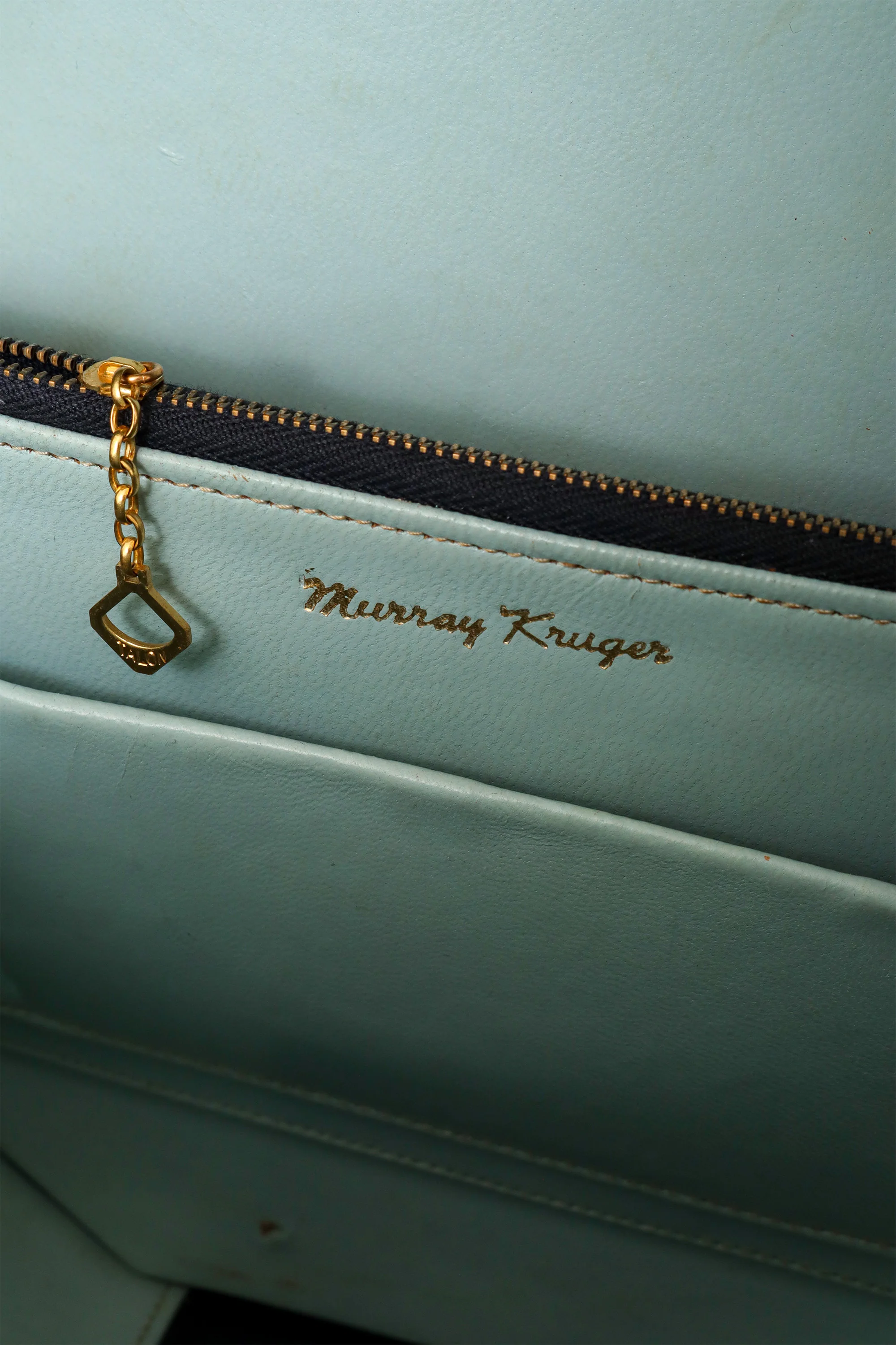 Circular Leather Clock Bag - Image 5