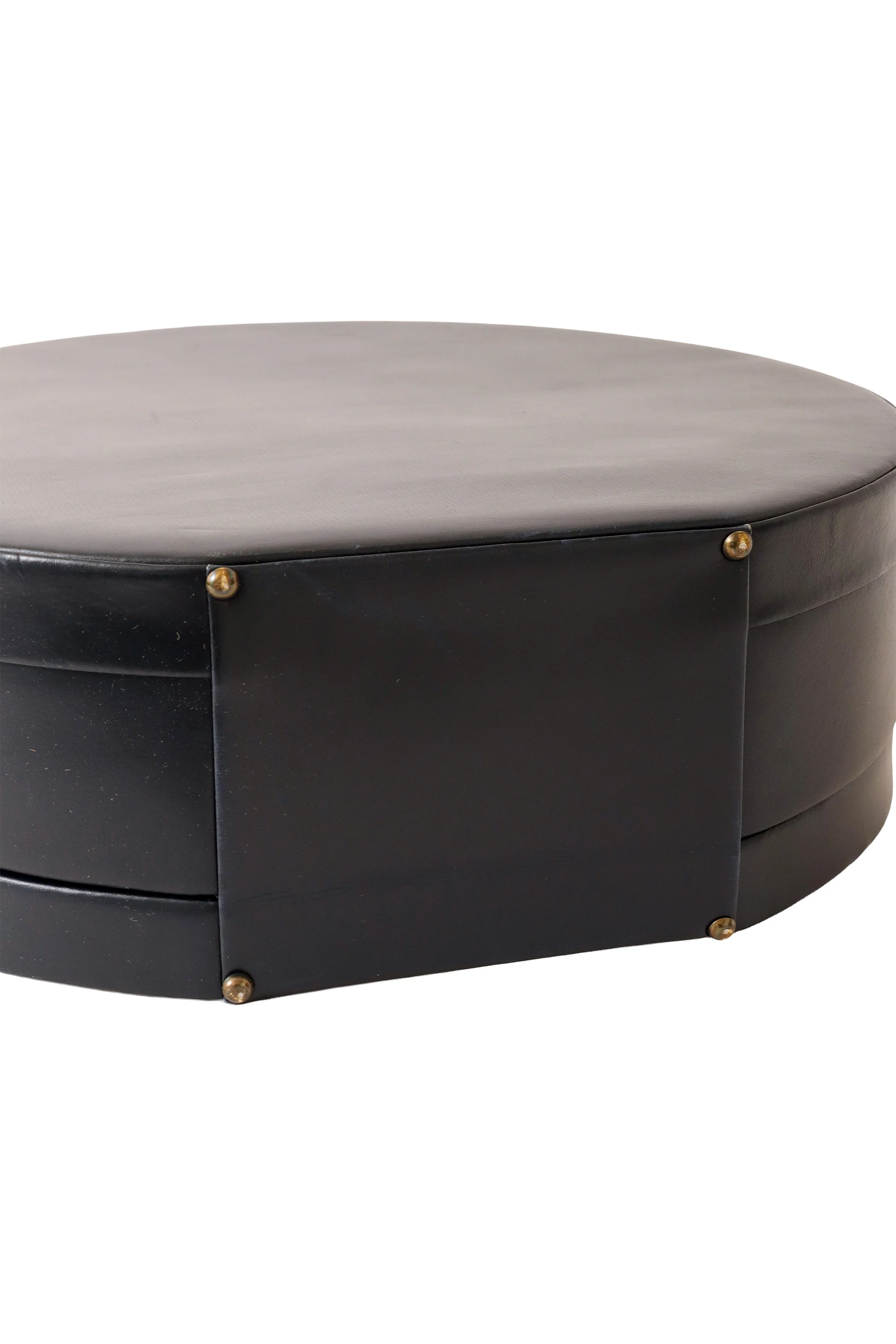 Circular Leather Clock Bag - Image 8