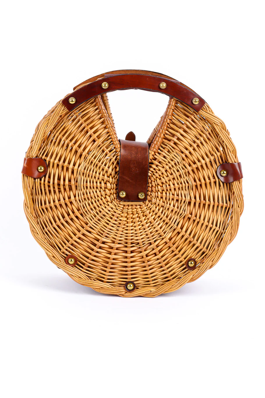 Circular Wicker Bag - Image 3