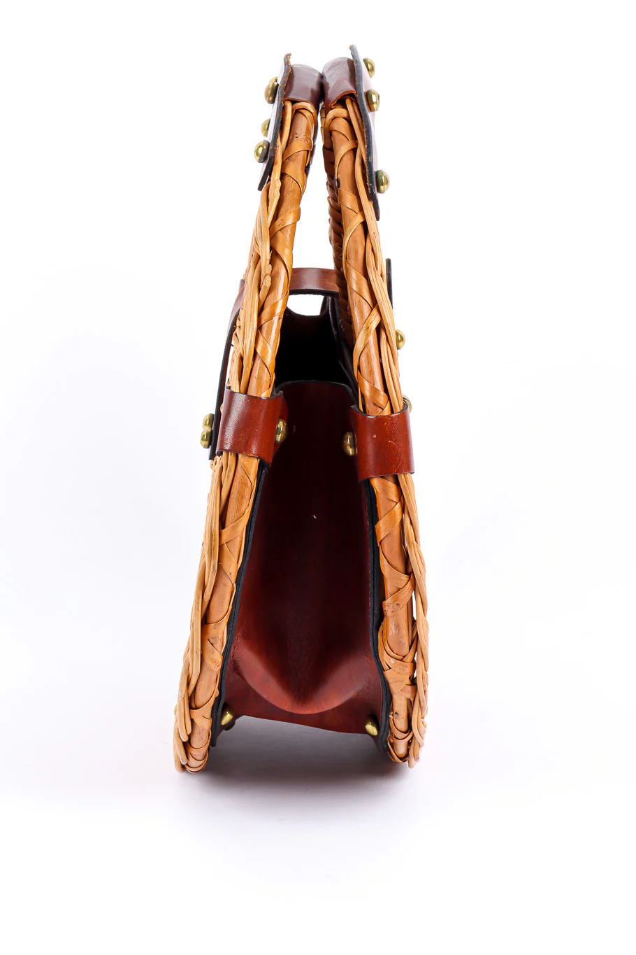 Circular Wicker Bag - Image 4