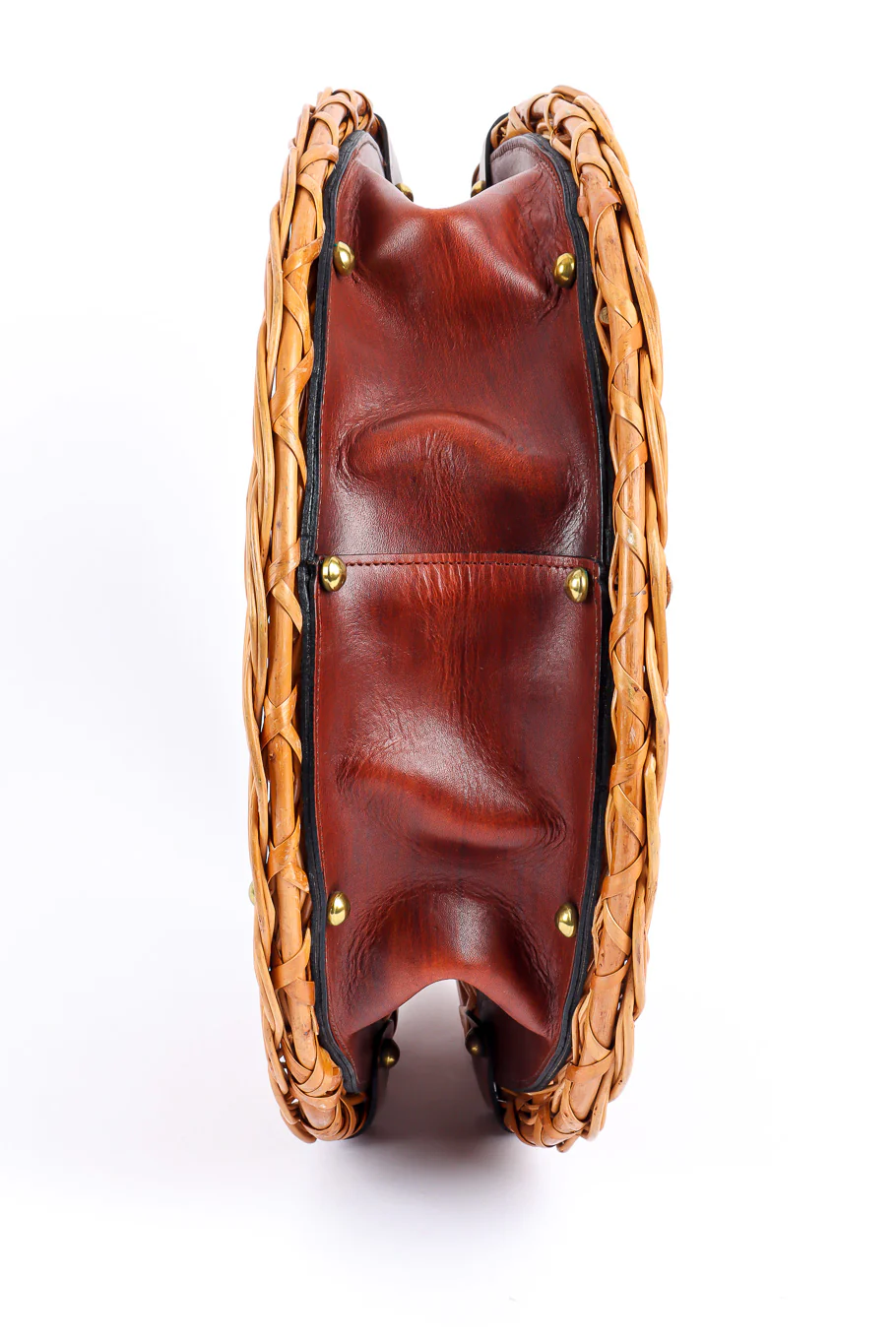 Circular Wicker Bag - Image 5