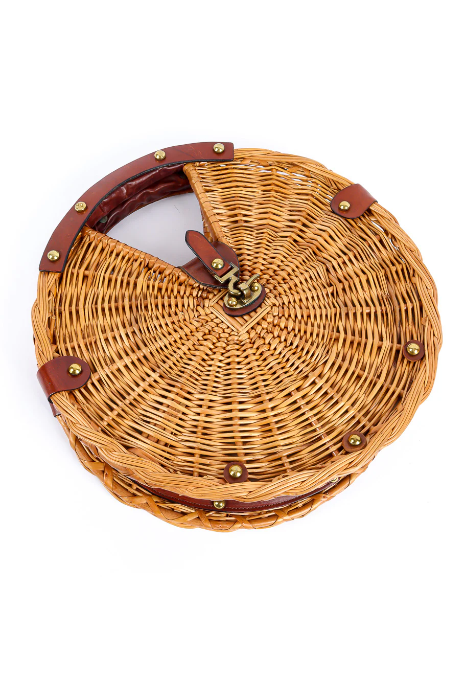 Circular Wicker Bag - Image 6
