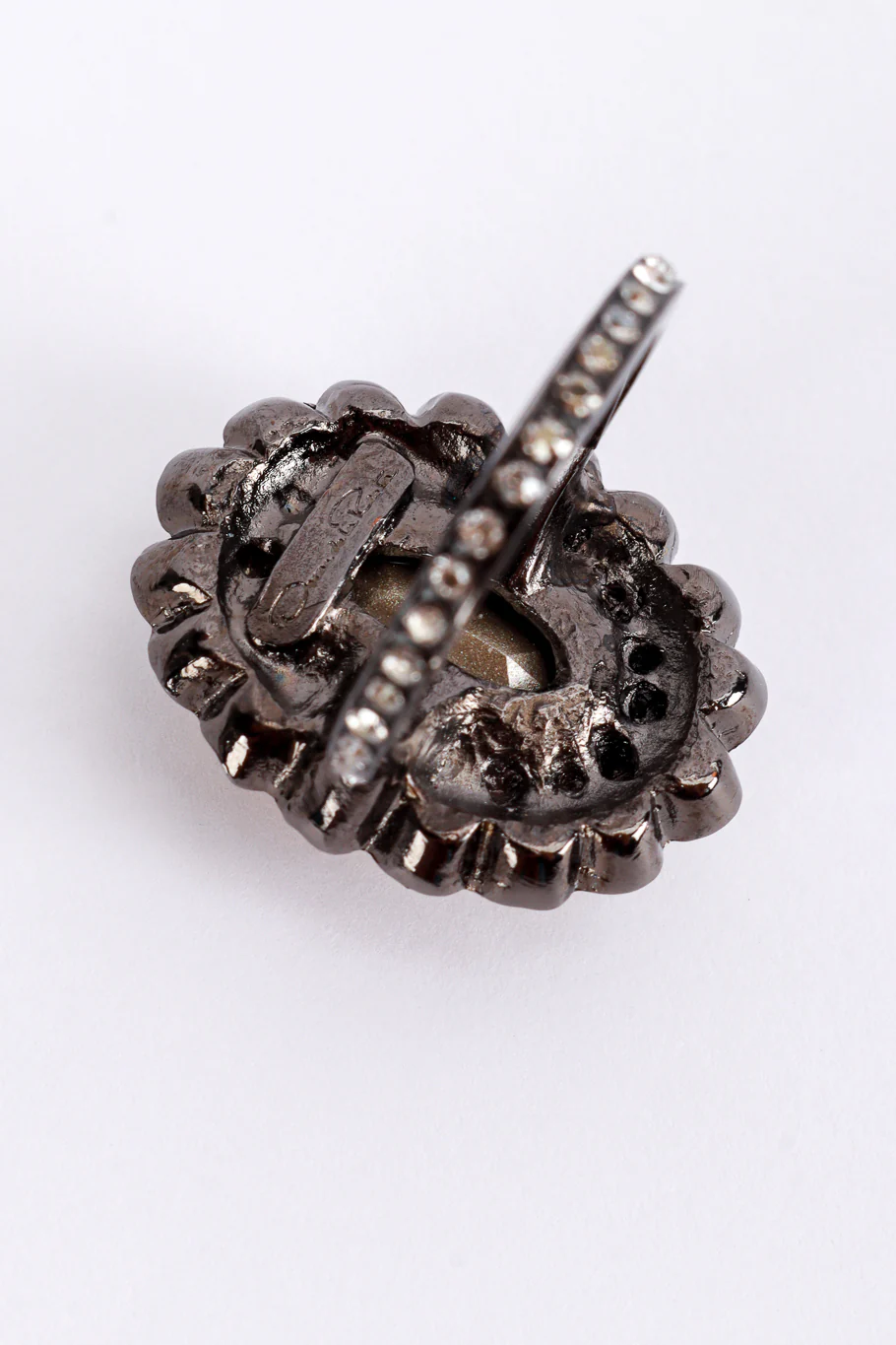 Classic Crystal Cocktail Ring - Image 5