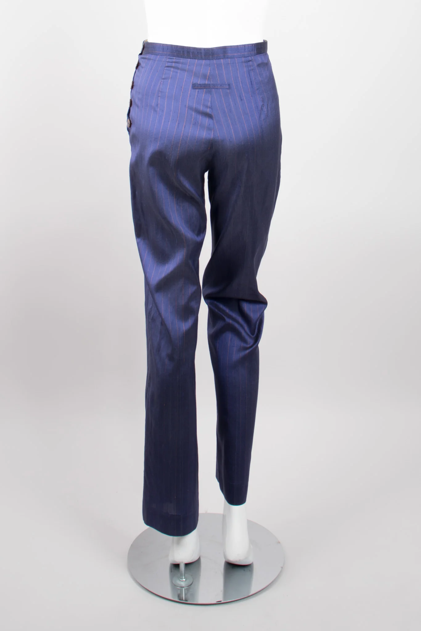 Classique Pinstripe Silk Jacket & Pant Set - Image 15