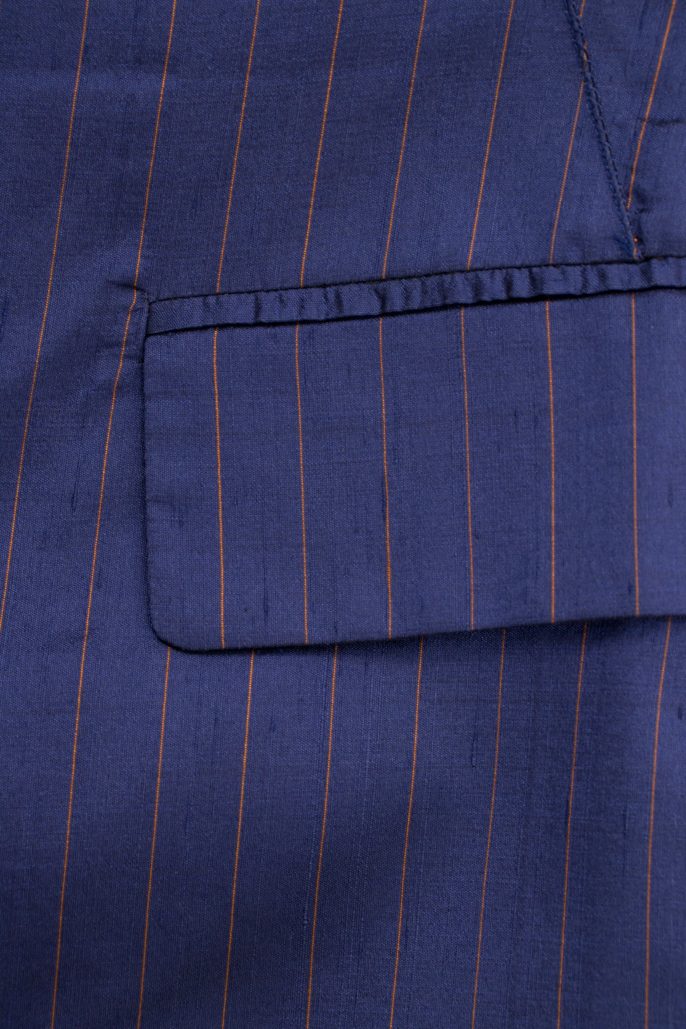 Classique Pinstripe Silk Jacket & Pant Set - Image 16