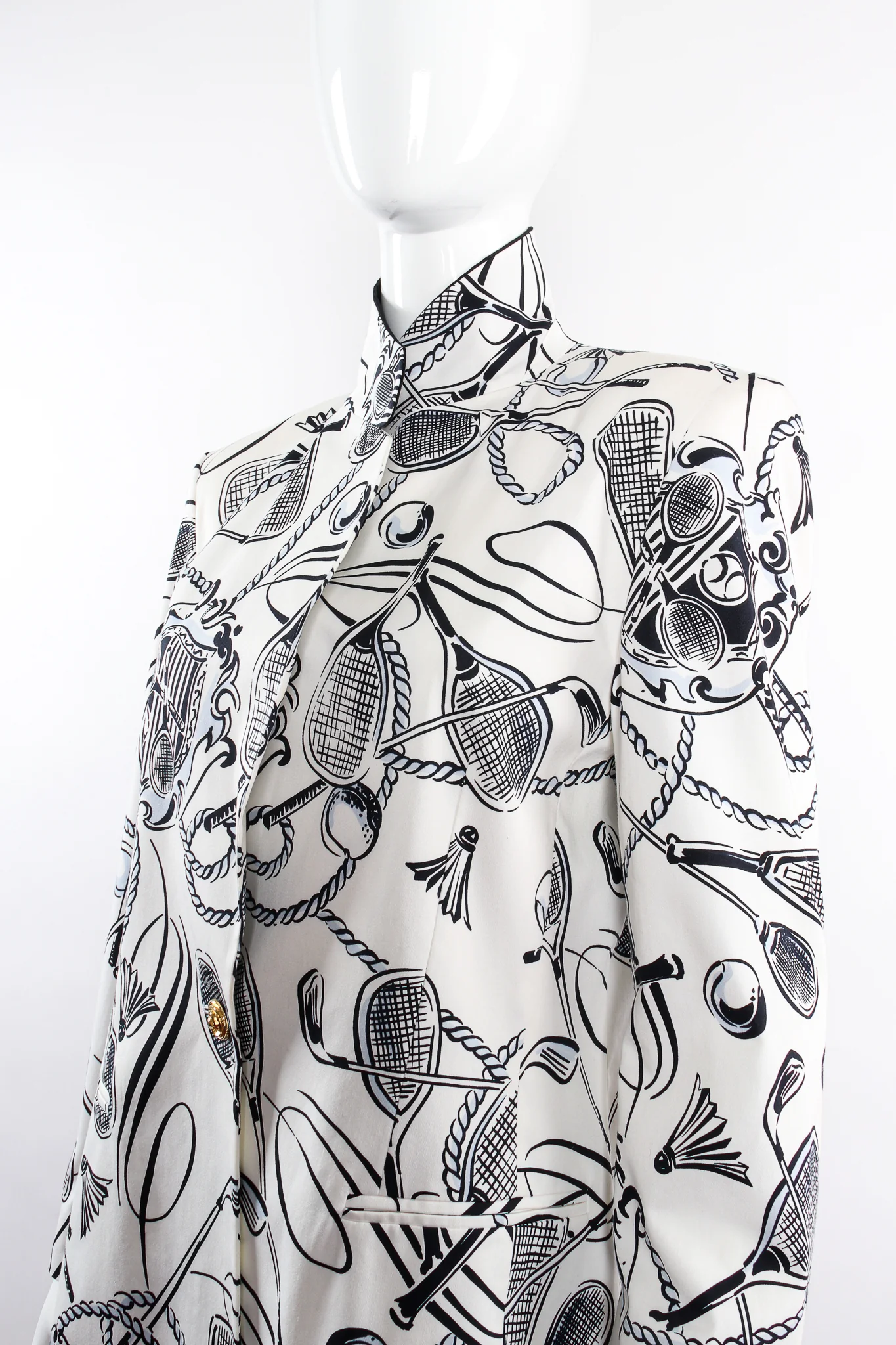 Club Sport Print Jacket - Image 13