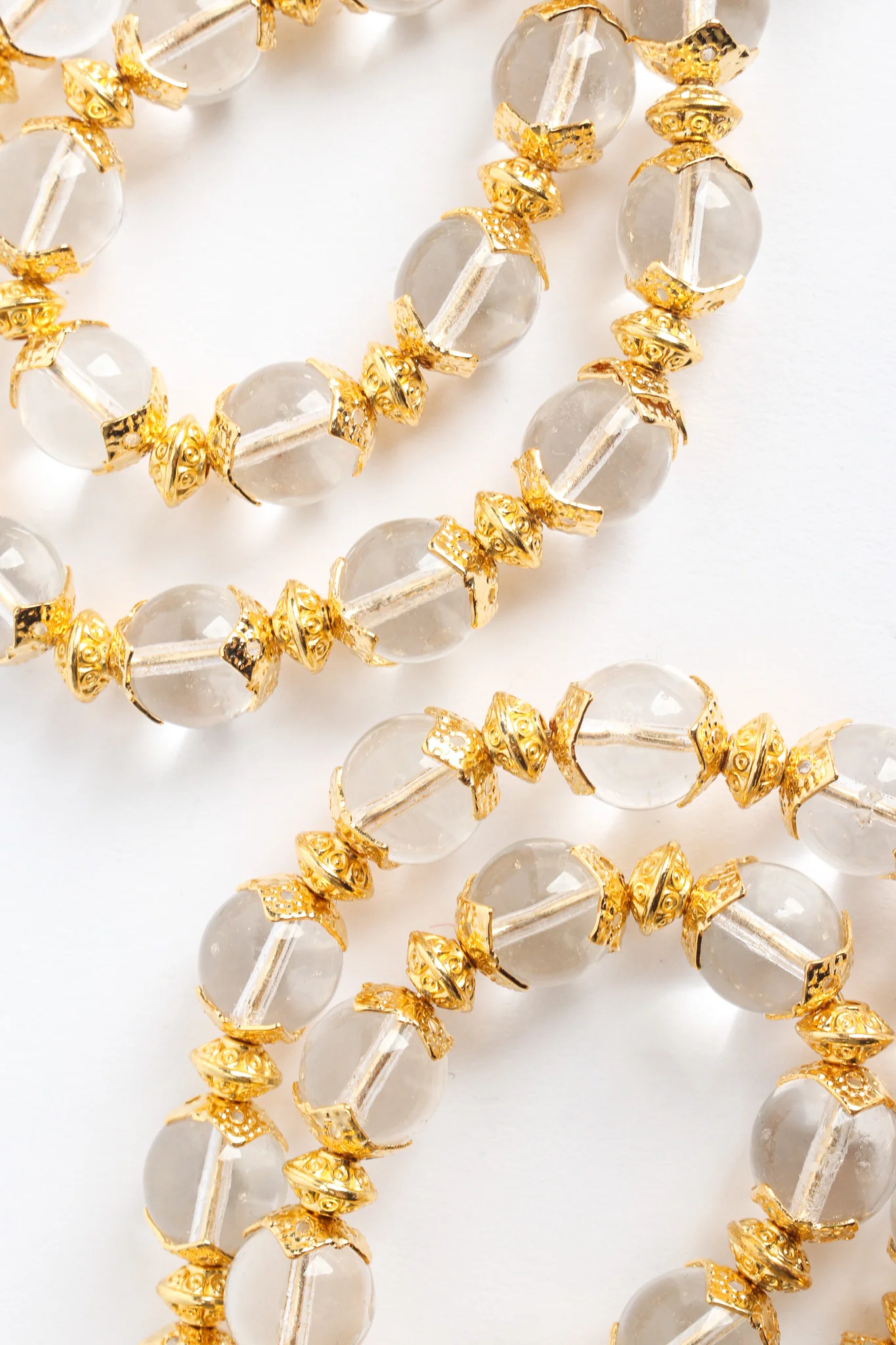 Cluster Rhinestone Glass Earrings - Image 8