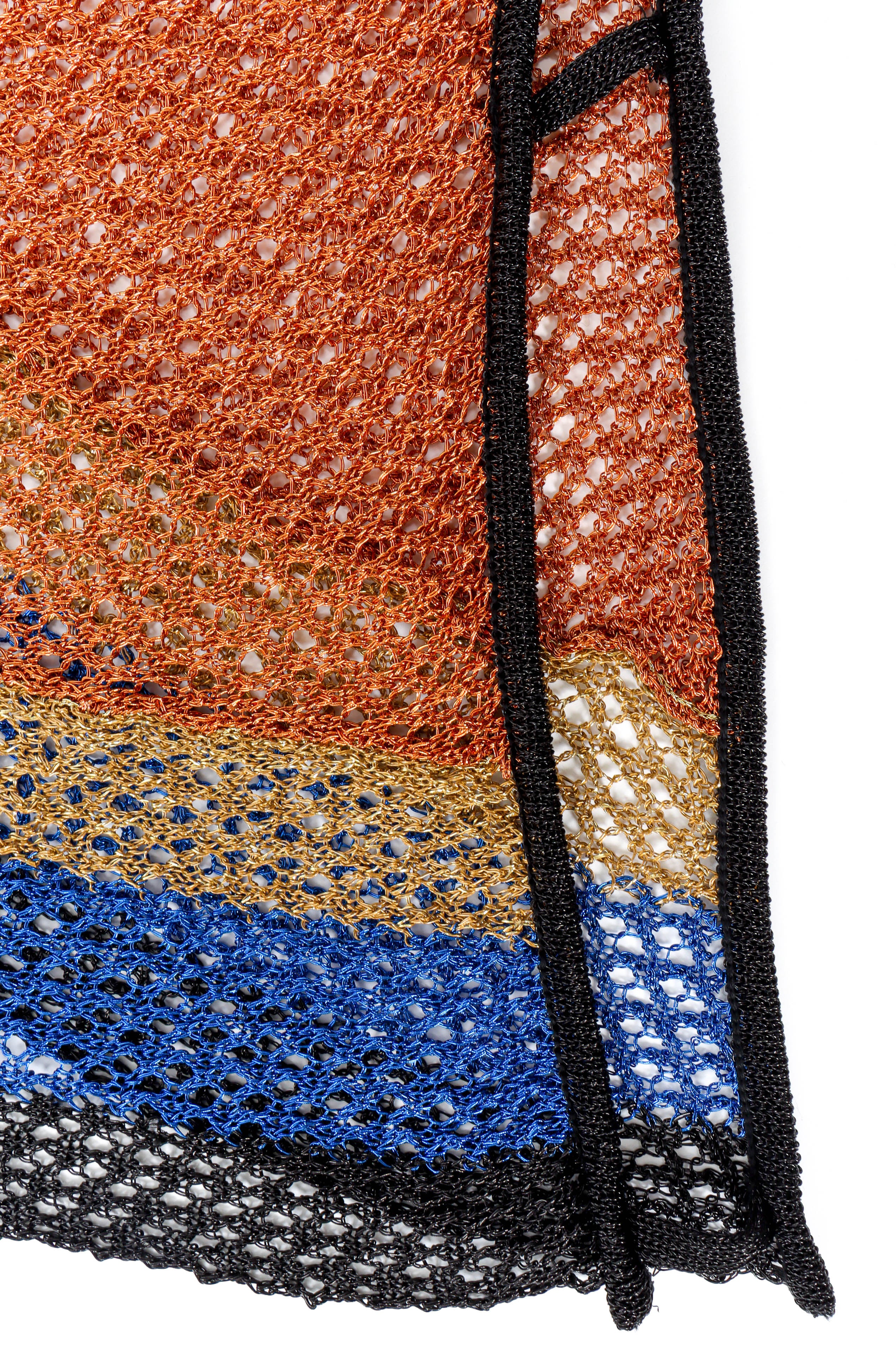 2017 S/S Tropical Fishnet Mesh Poncho - Image 5
